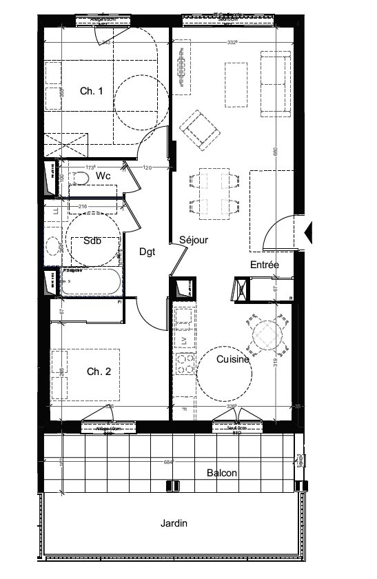 Appartement 3 pièces 69 m² · à Saint-Julien-en-Genevois · 69 m² · 475 000 €