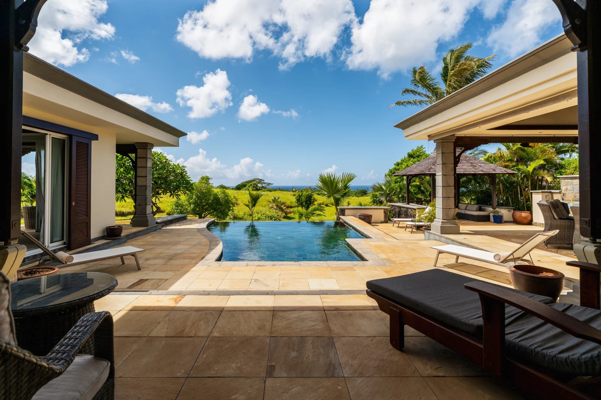 Mauritius -  Villa Sea view on a Golf resort- Bel ombre
