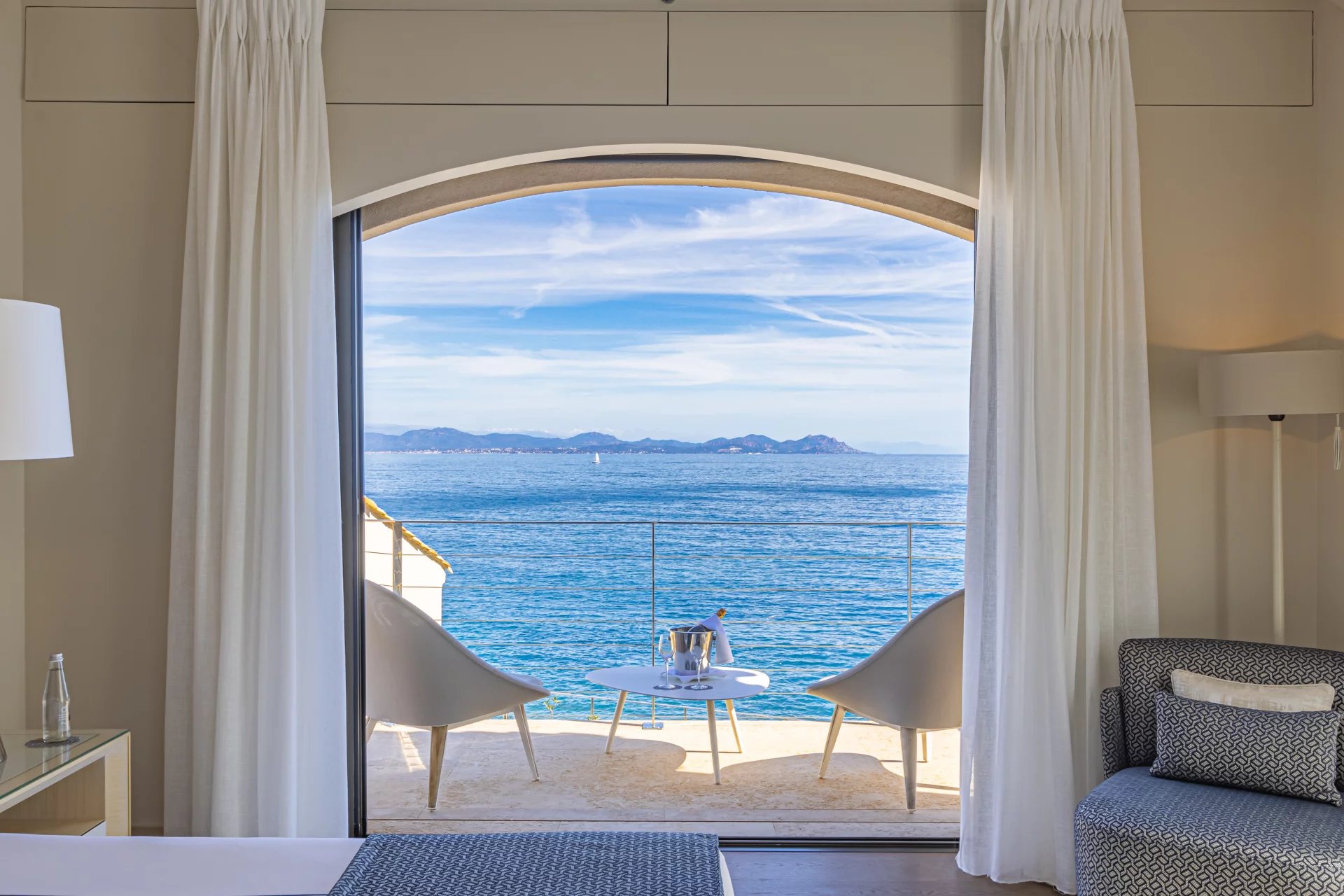 Waterfront villa with direct sea access in Saint-Tropez