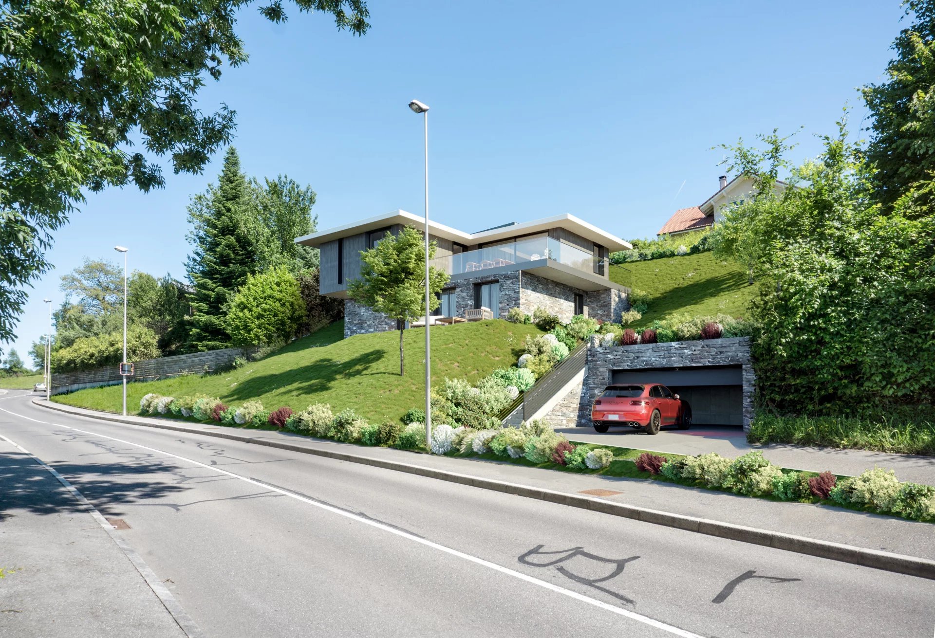 Terrain 960m2 avec vue lac imprenable