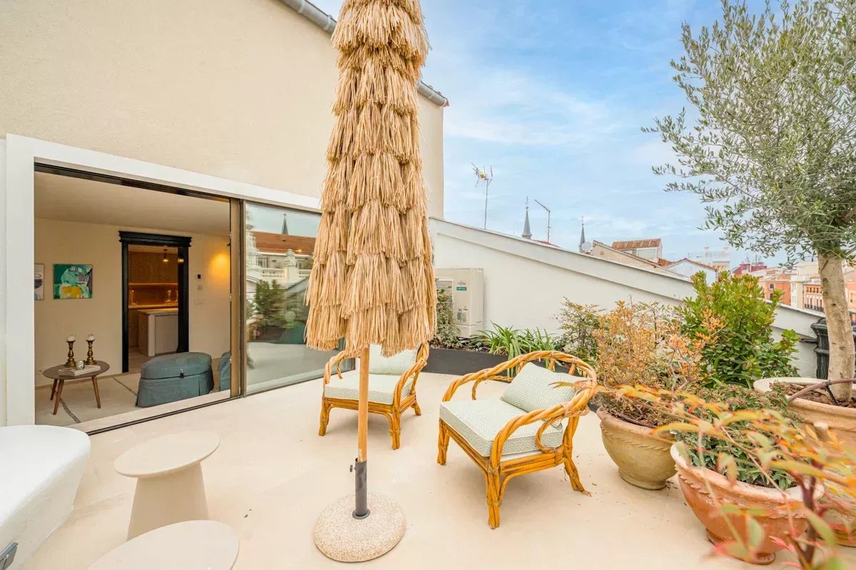 Penthouse avec terrasse conçu par Tristan Domecq