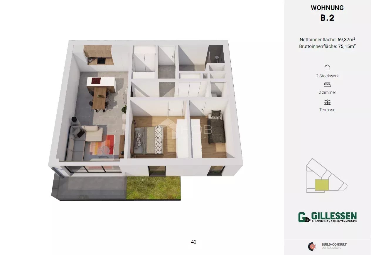 Wohnung zum Verkauf in Sankt-Vith