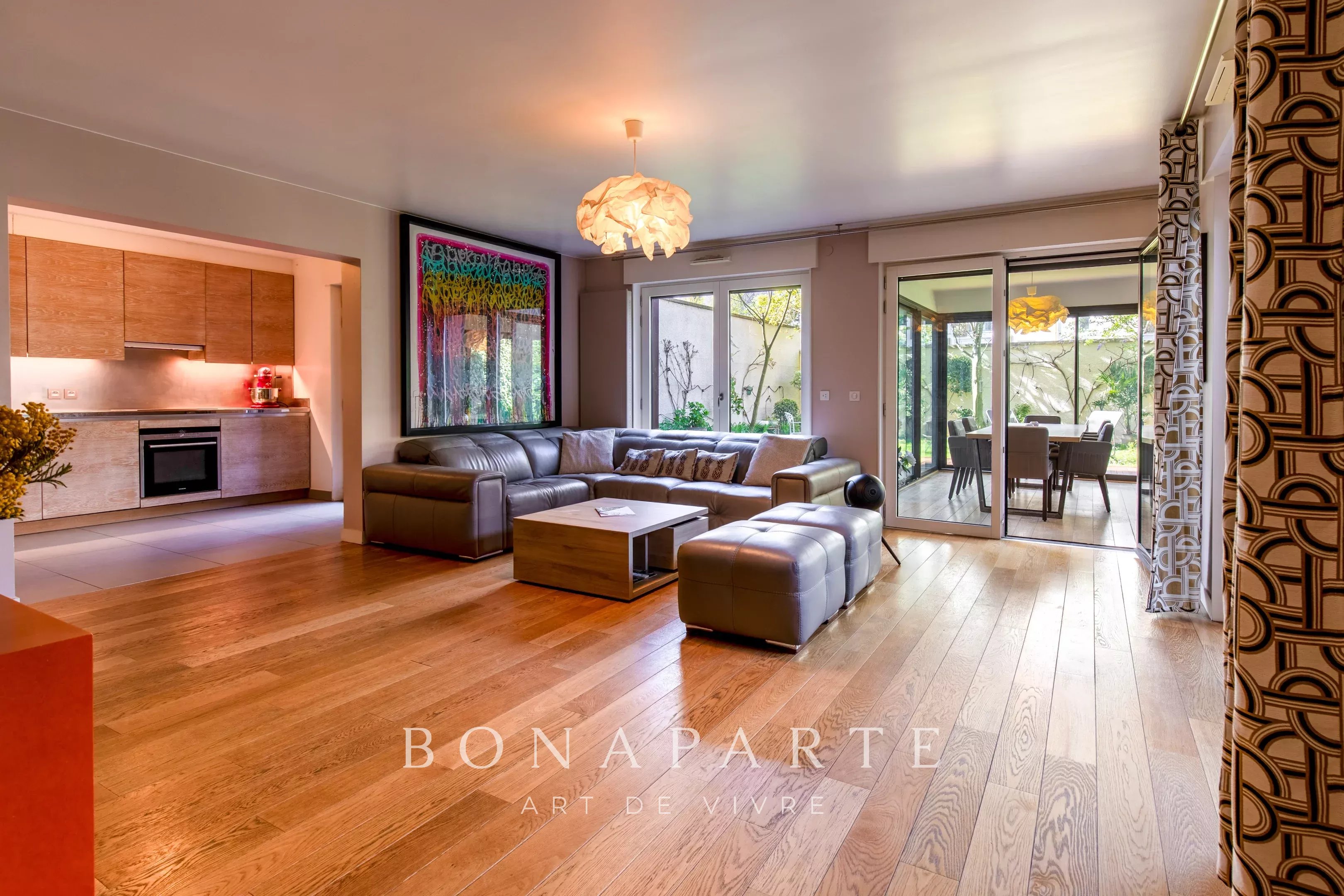 Duplex avec jardin privatif à Boulogne-Billancourt
