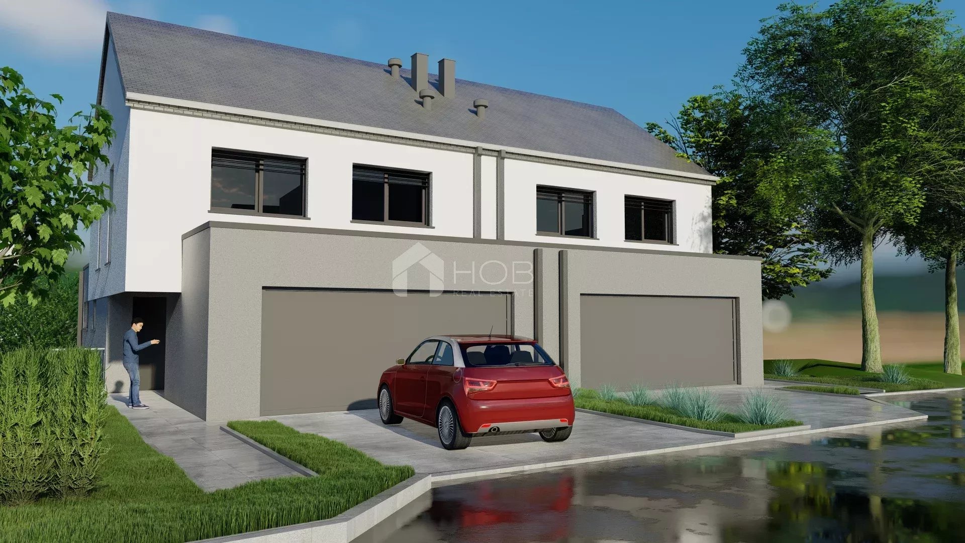 Projet immobilier à Reckange