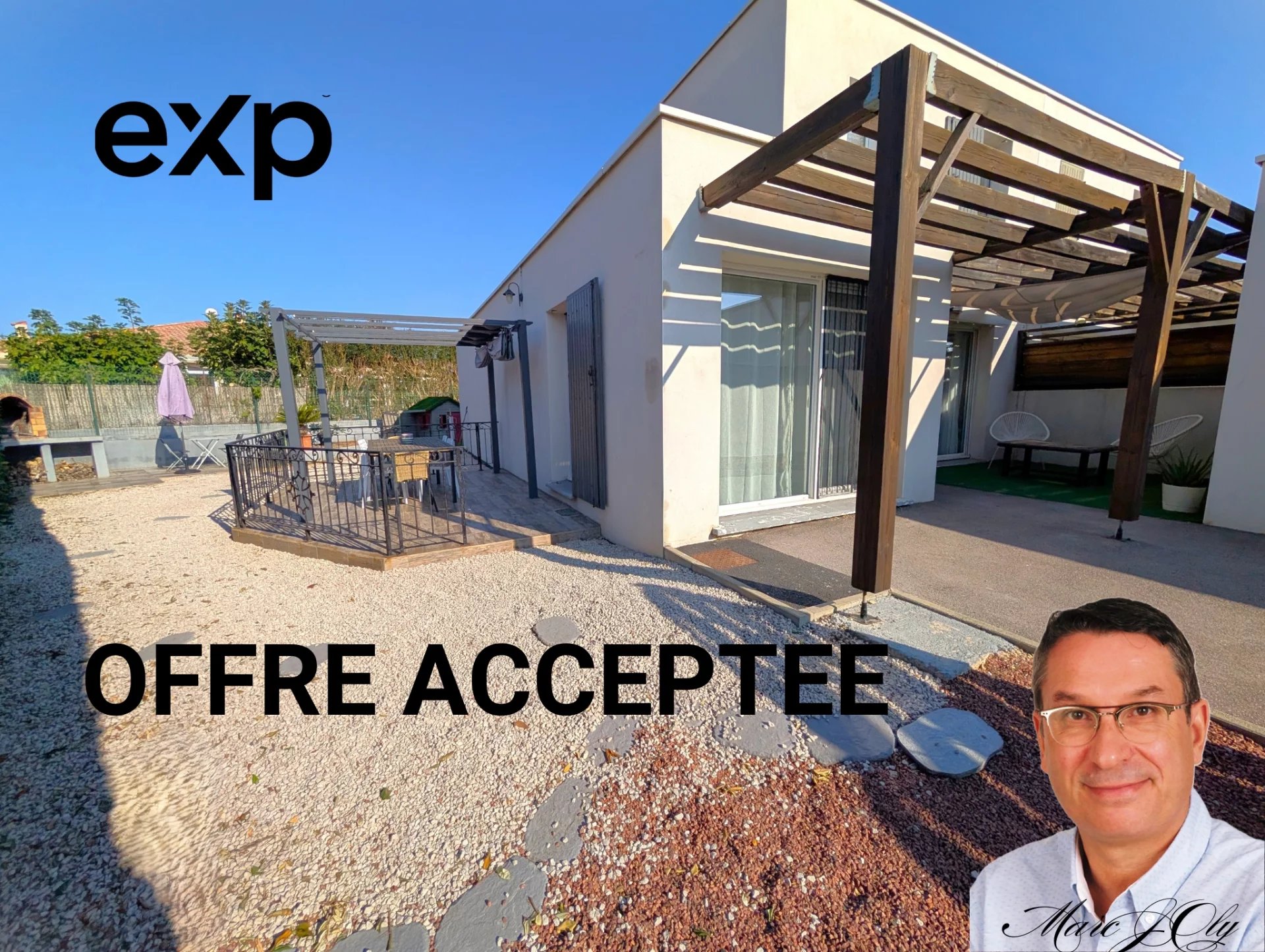 34450 - BESSAN - MAISON RECENTE  112M² - JARDIN - GARAGE