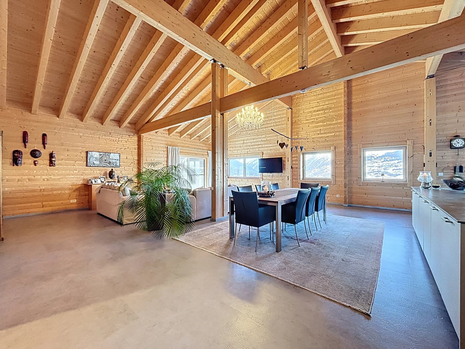 Luxueux et atypique chalet avec vue panoramique