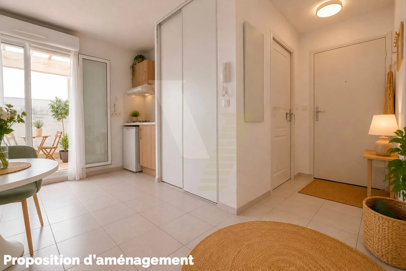 Studio avec terrasse et parking - Photo 3
