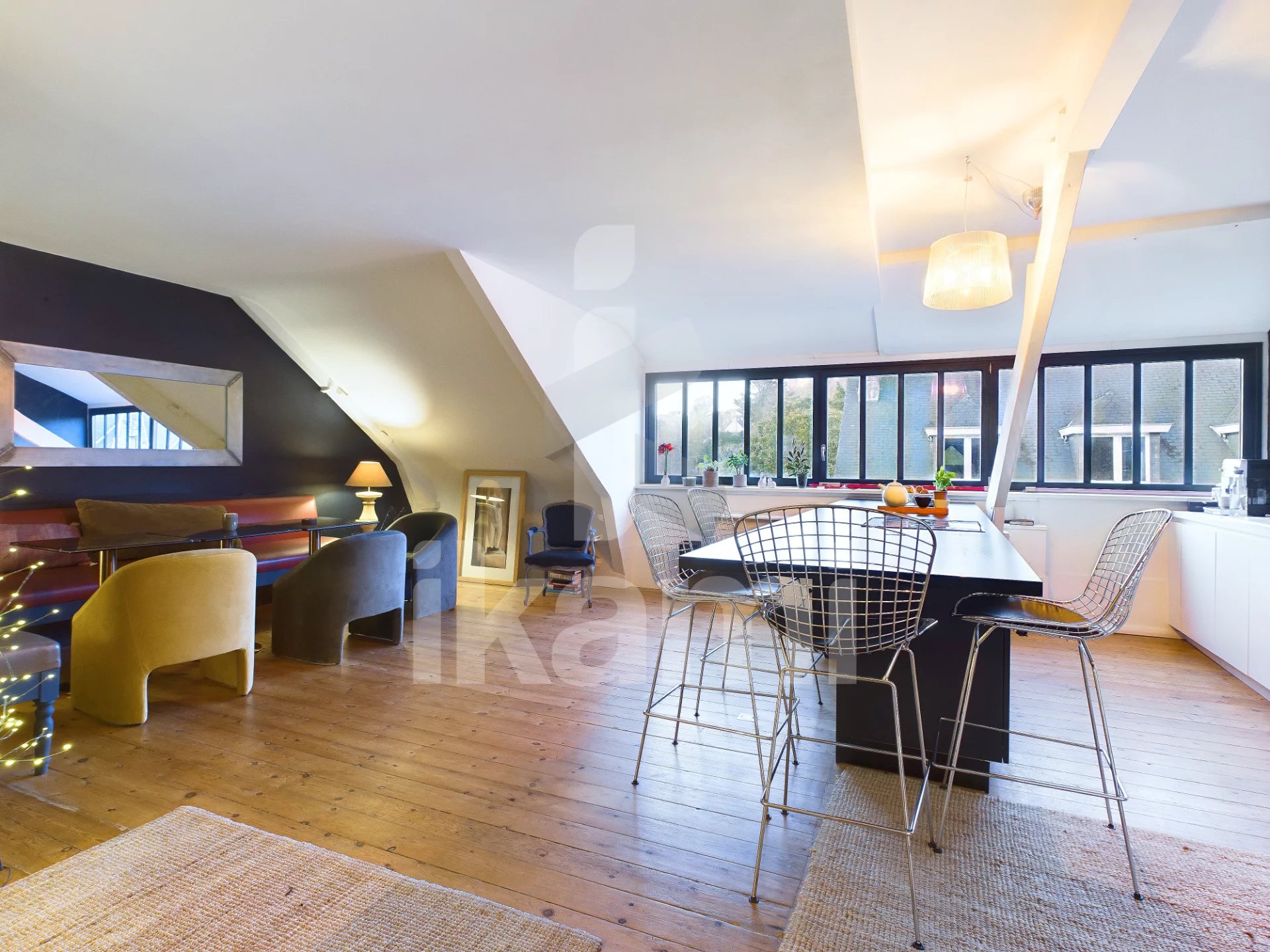 Duplex de caractère - Vue sur l'Aven - 3 chambres 141 m2   J