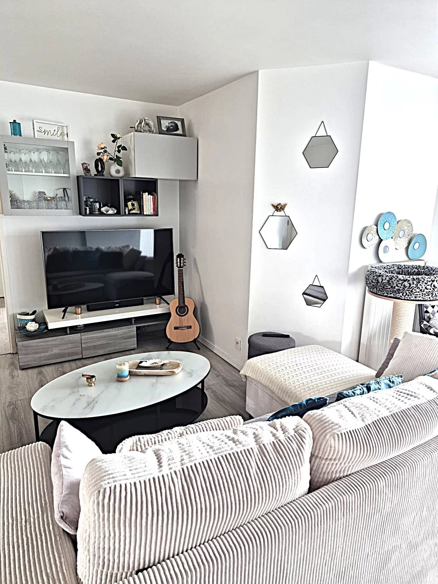 GRAND APPARTEMENT CLE EN MAINS AU COEUR DE VILLE DANS RESIDENCE RECENTE !