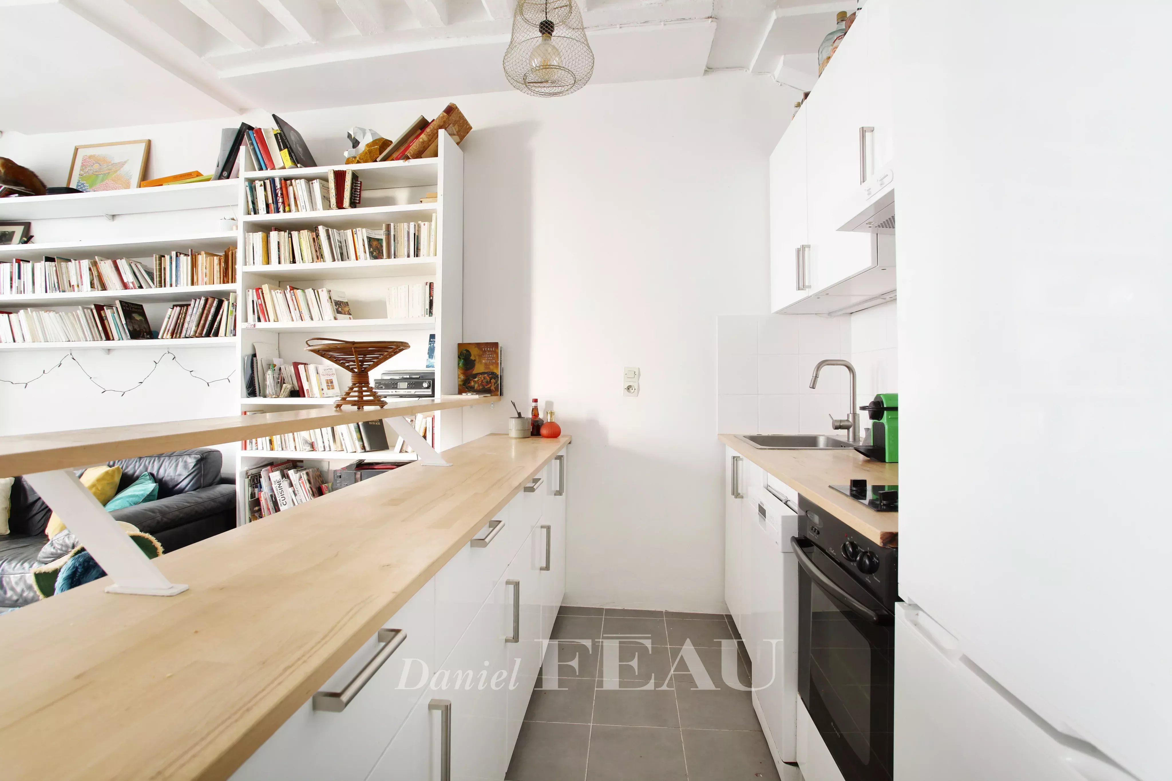 Cuisine ouverte sur le séjour