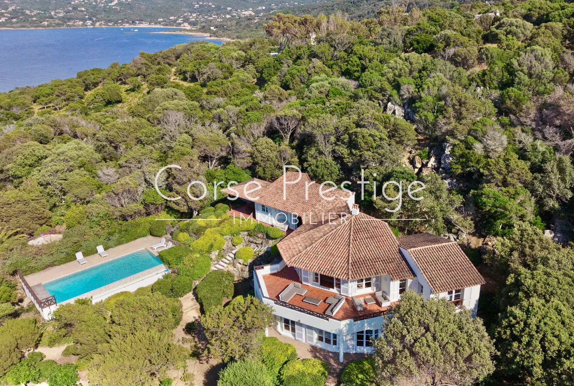 coastal property for sale - south shore of ajaccio - corsica image4