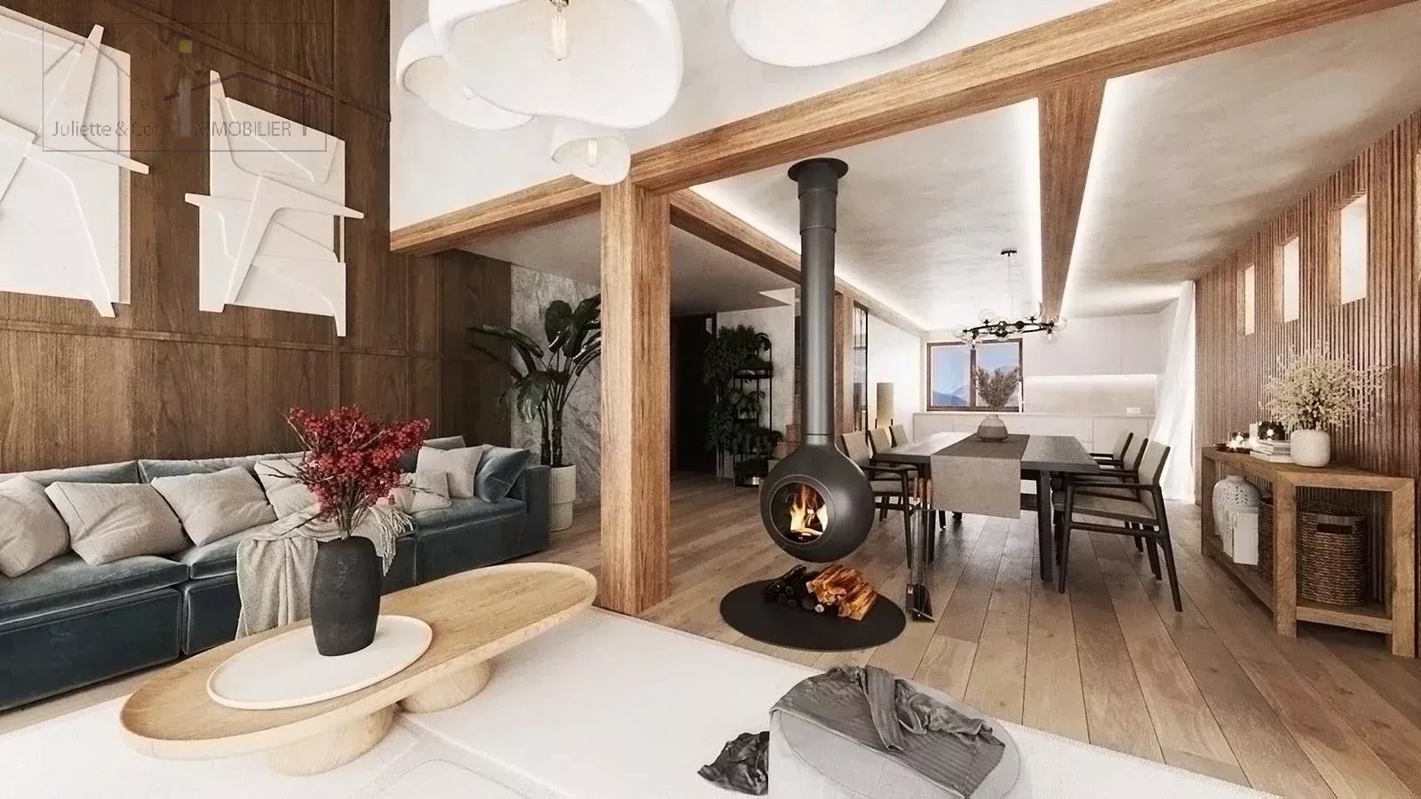 Photo of Four-bedroom duplex apartment