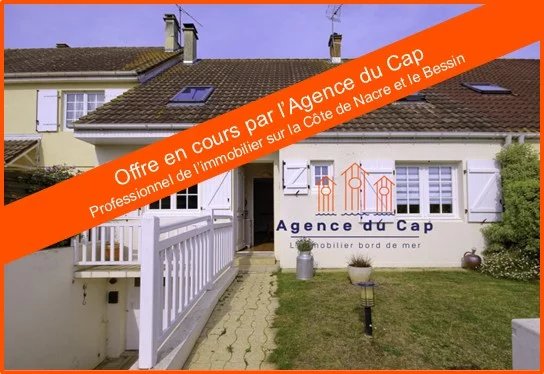 BERNIERES SUR MER - Maison 3/4 chambres + jardin