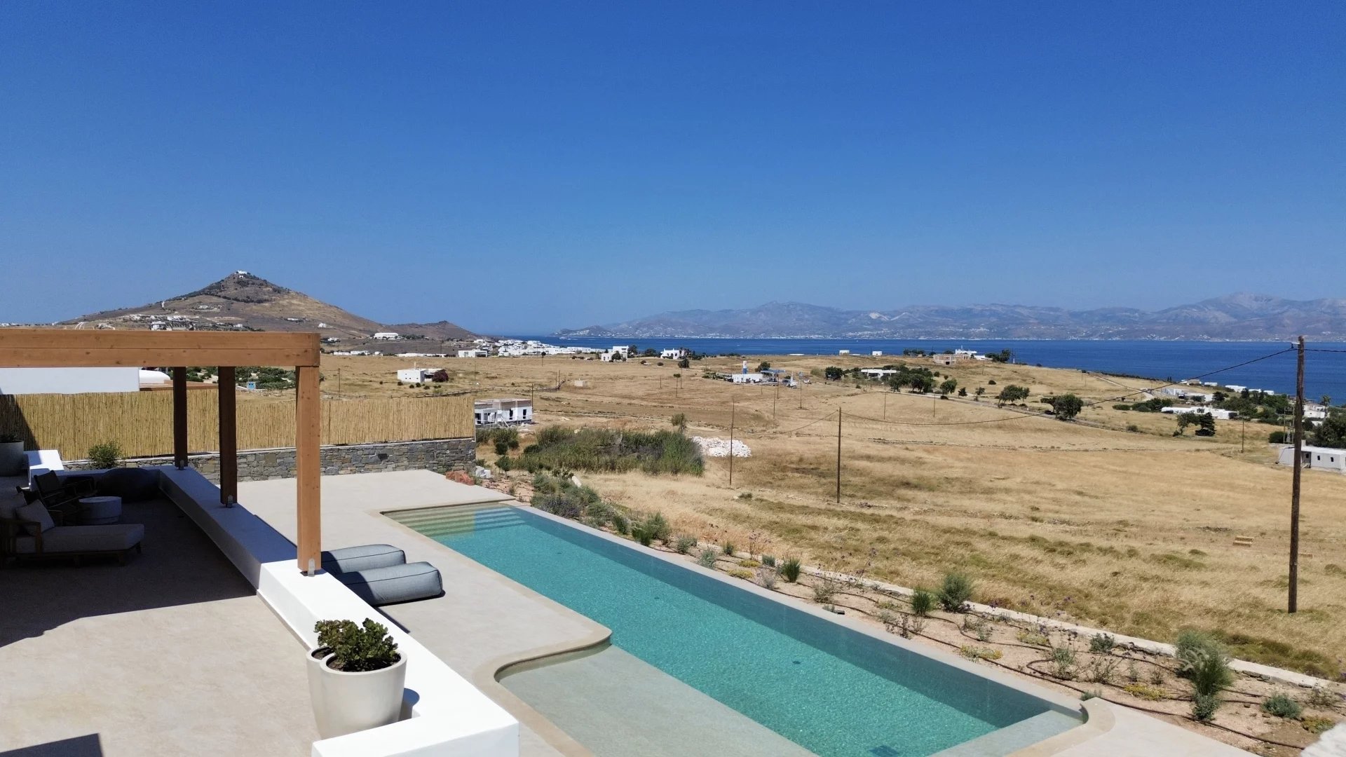 FOR SALE – Contemporary Designer Villa with Beautiful Sea View – TZANES, PAROS