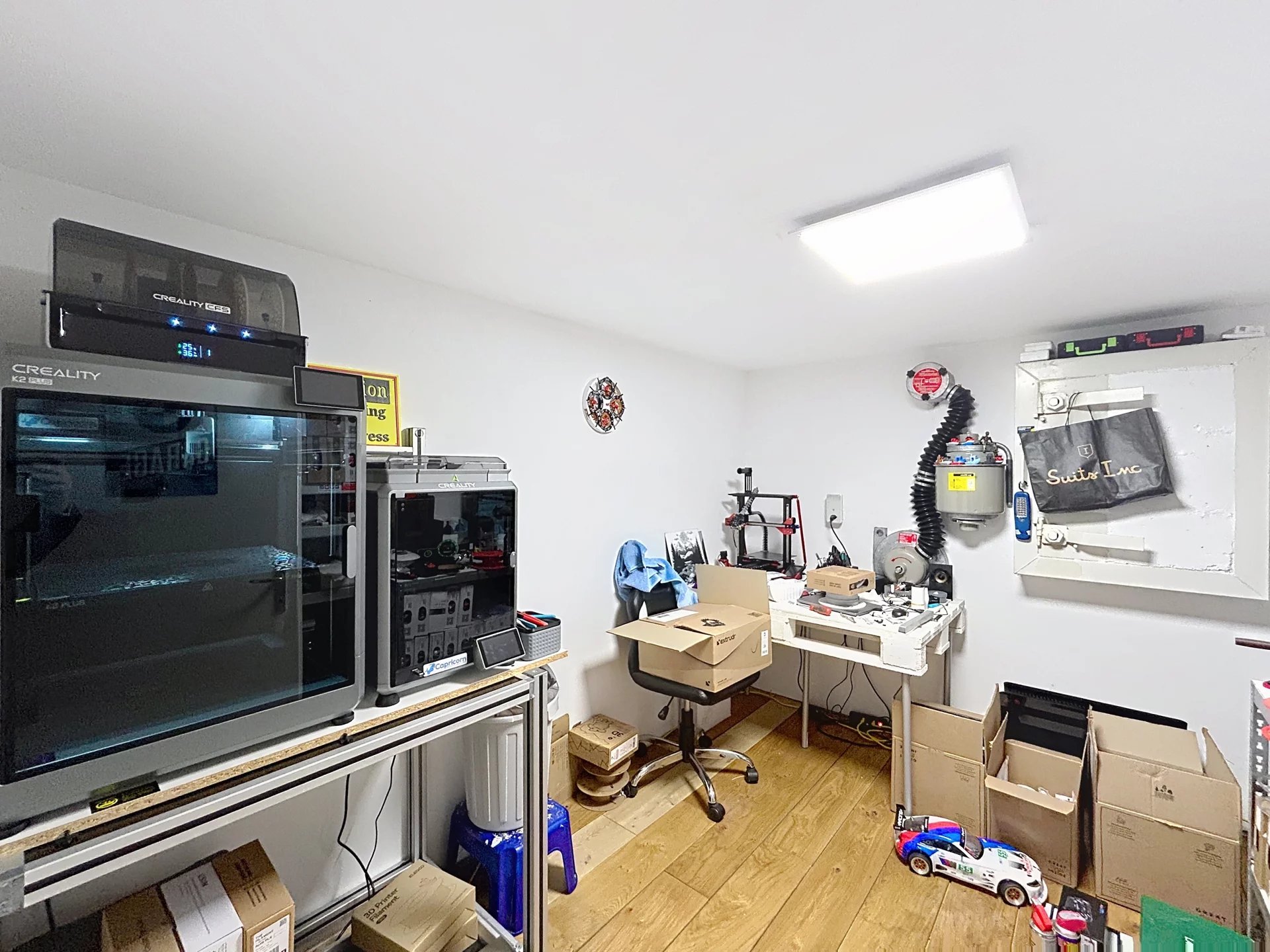 Maison lumineuse avec vue lac et alpes