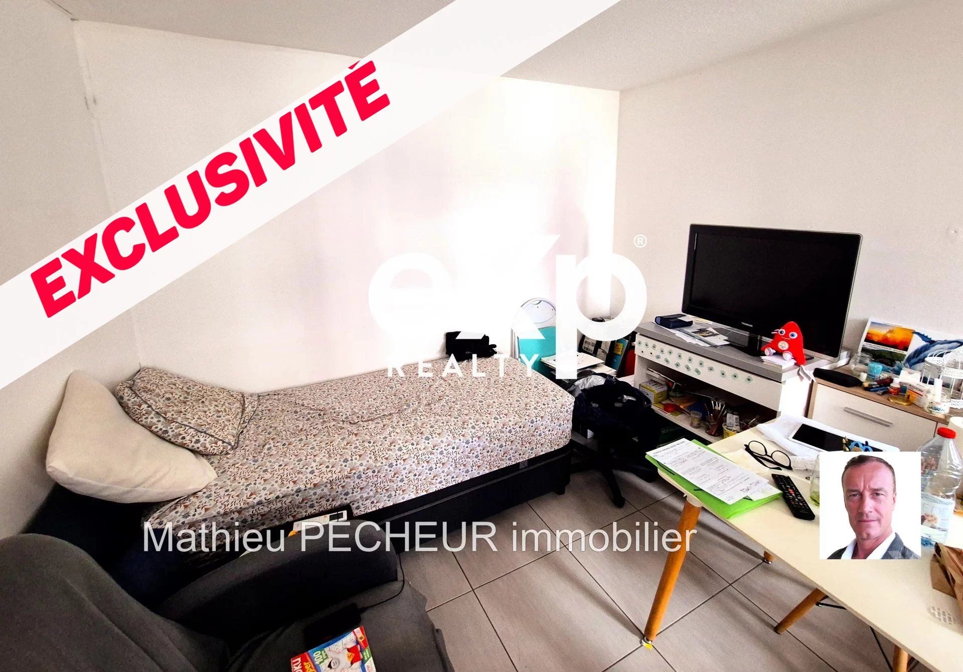 SAINT-DENIS / STUDIO 24 m2 + PARKING