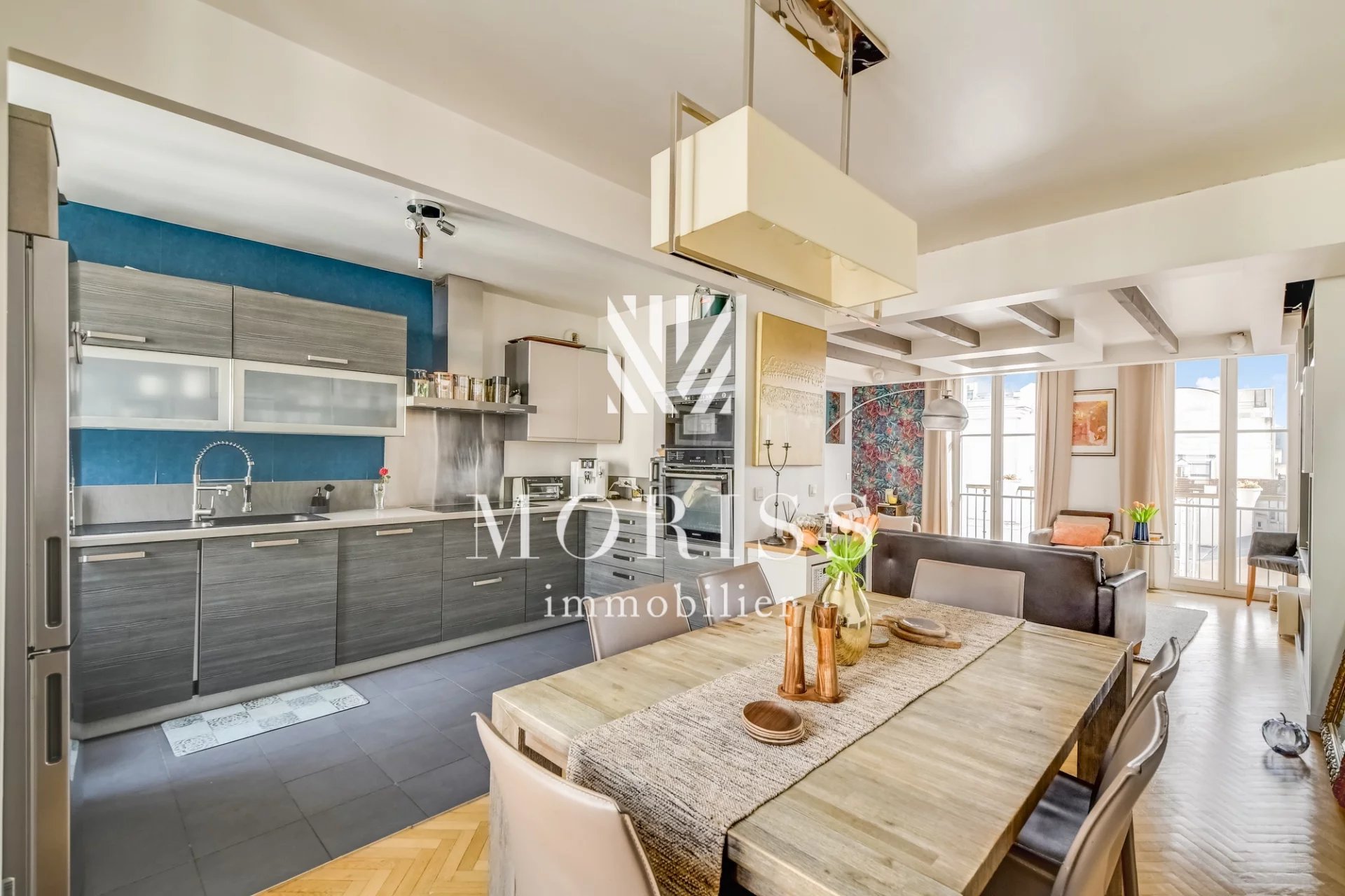 Appartement T4 - Dernières étage avec Mezzanine - Puteaux Centre - Image Array