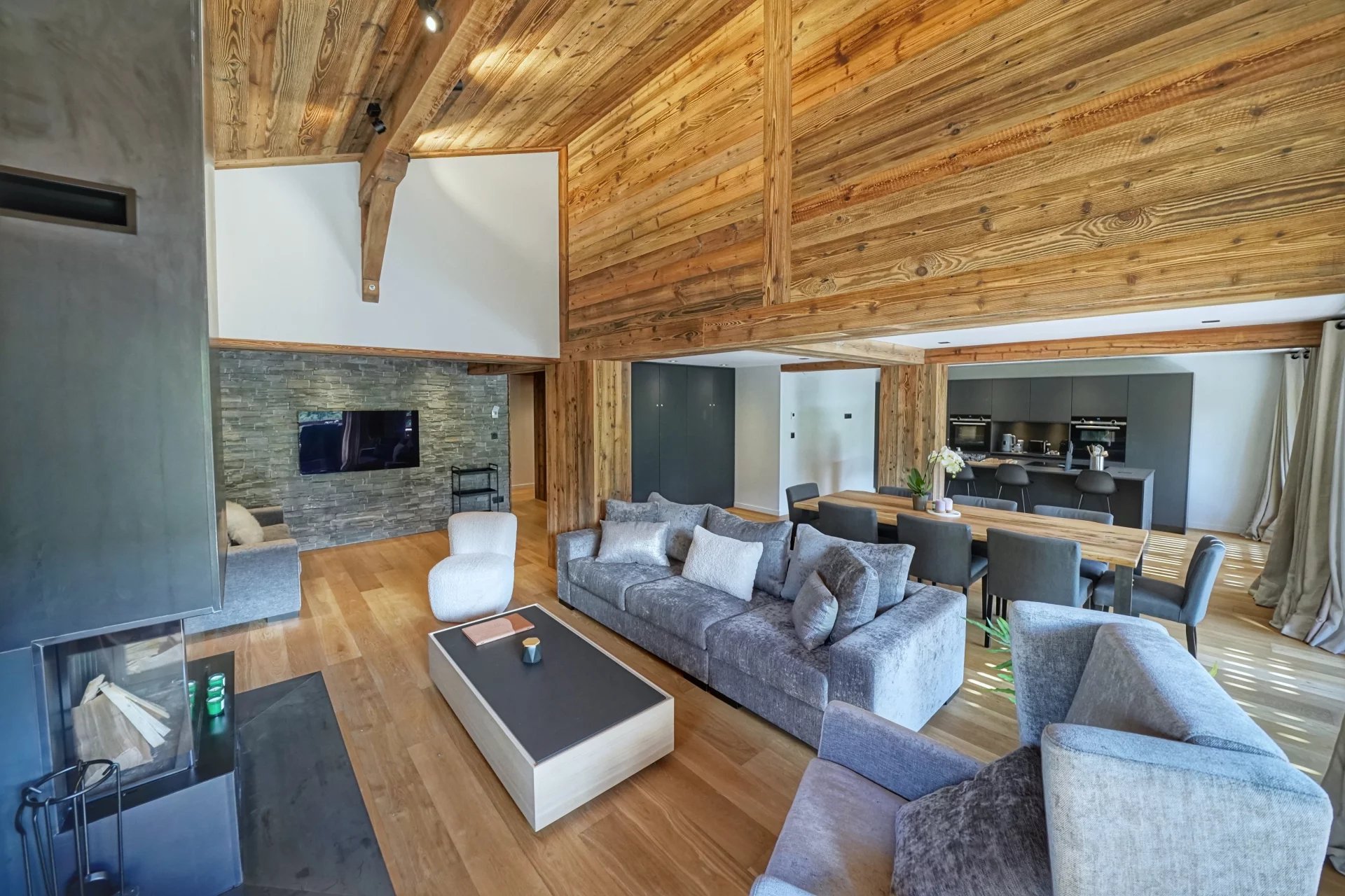 France - Megève - Combloux - Location Saisonnière - Appartement - 3 chambres - 6 personnes - 126 m2 - Piscine - Salle de sport - Sauna - Hammam