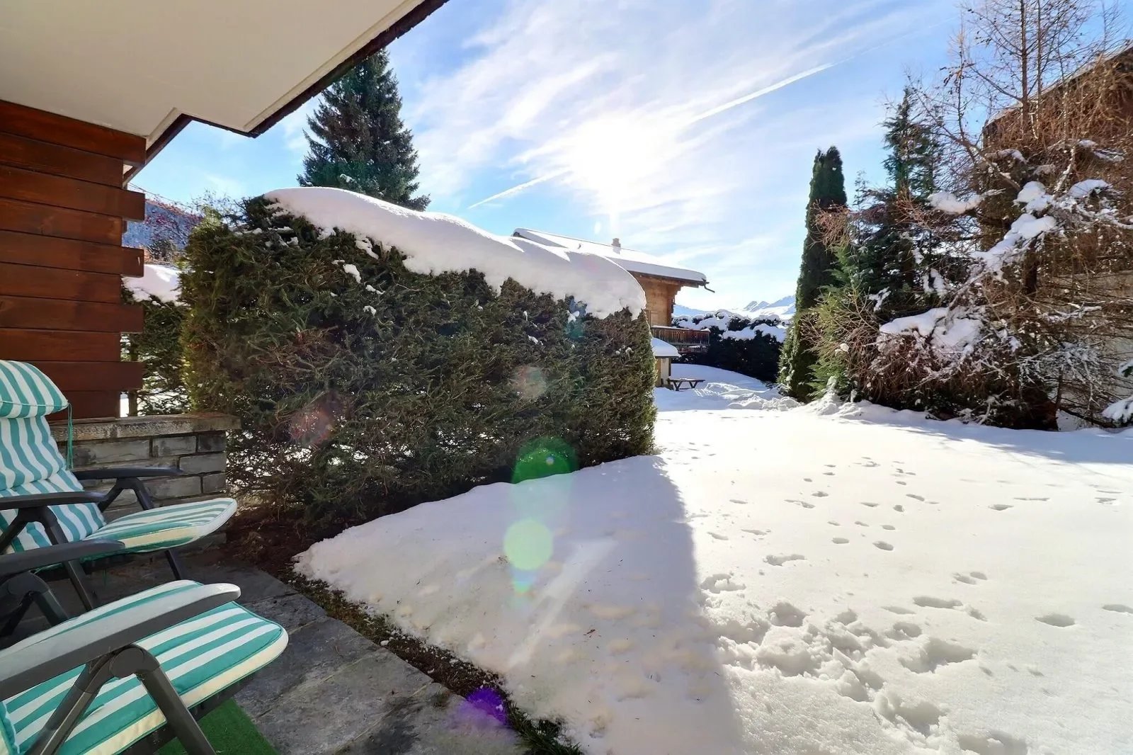 Rez-de-jardin au cœur de la station