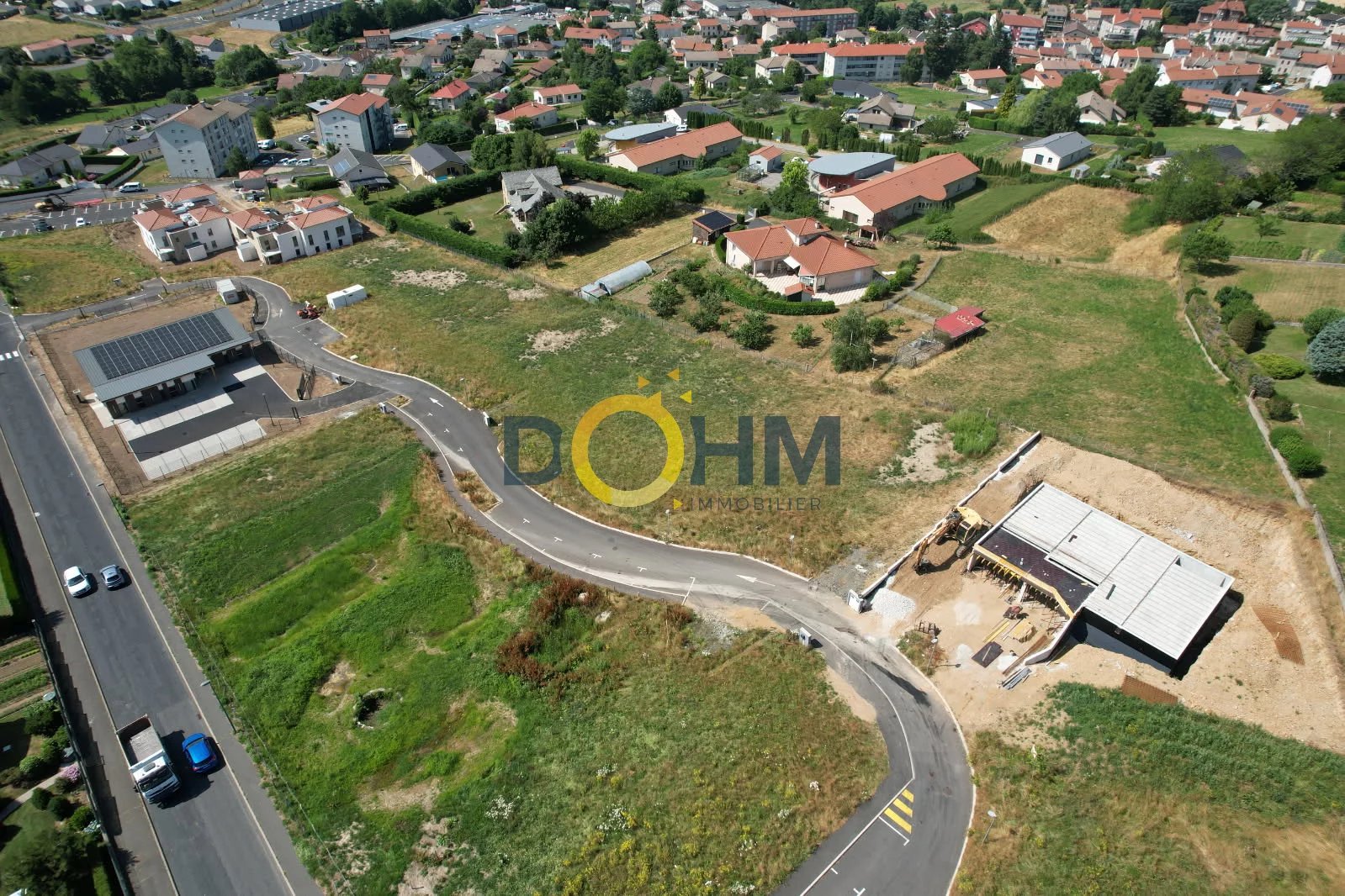 Terrain viabilisé de 811 m2 proche centre-ville
