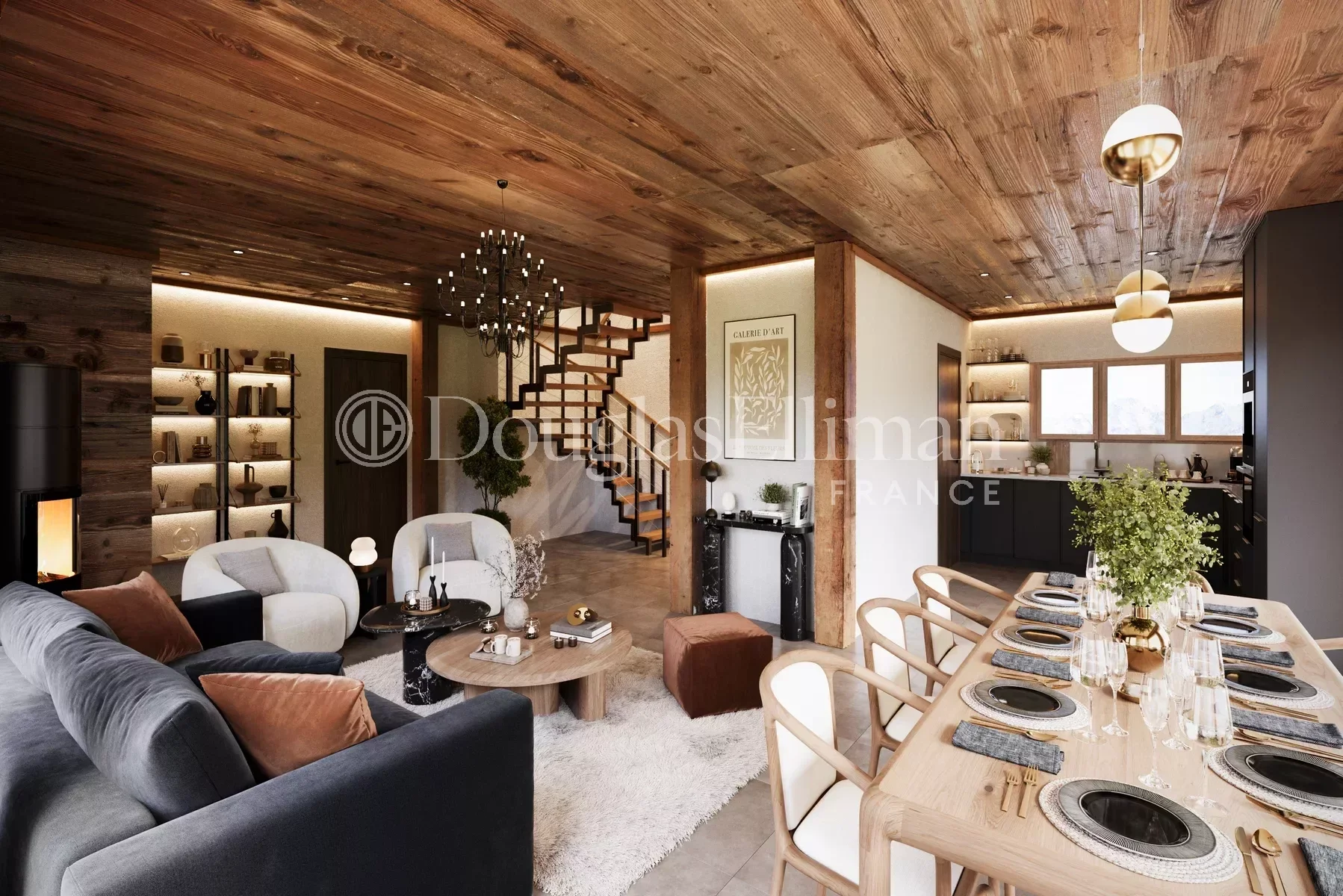 MEGEVE – Chalet neuf haut de gamme - Image nᵒ3