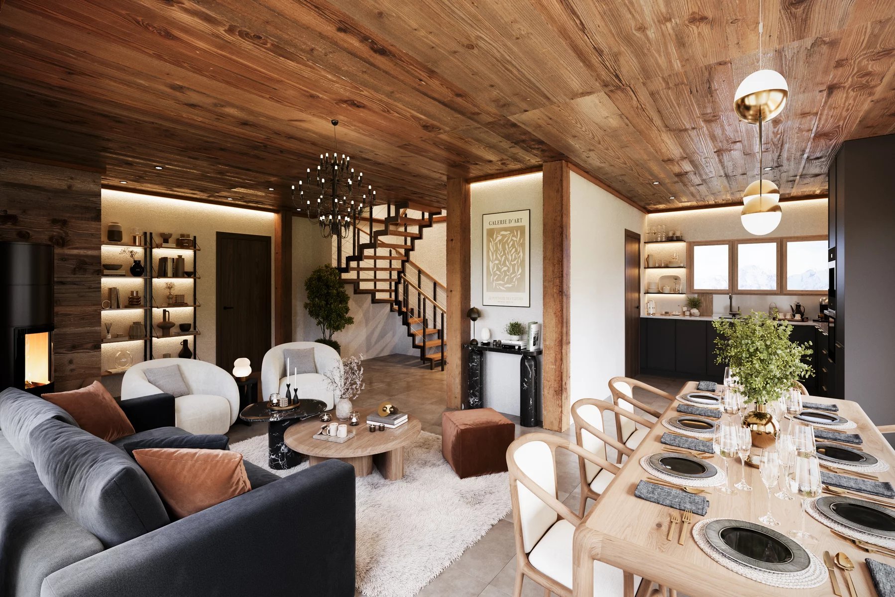 Photo of MEGEVE - high-quality new-build chalets in an intimate development