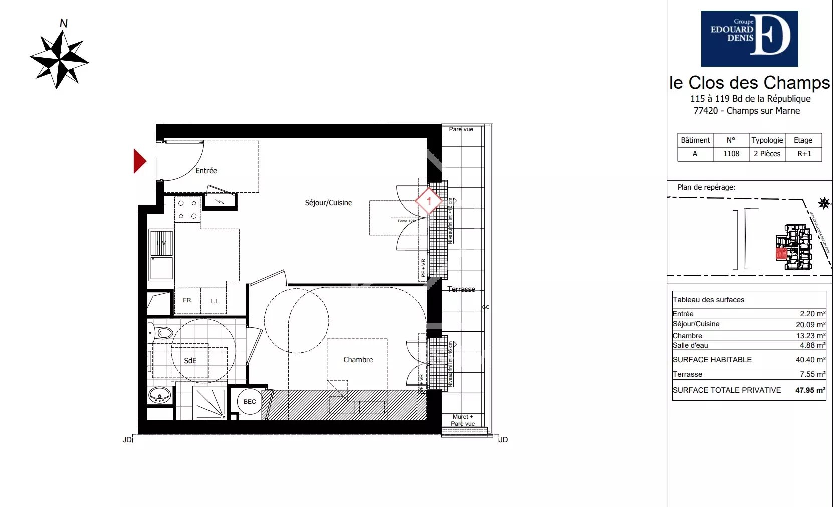 Agence immobilière de 