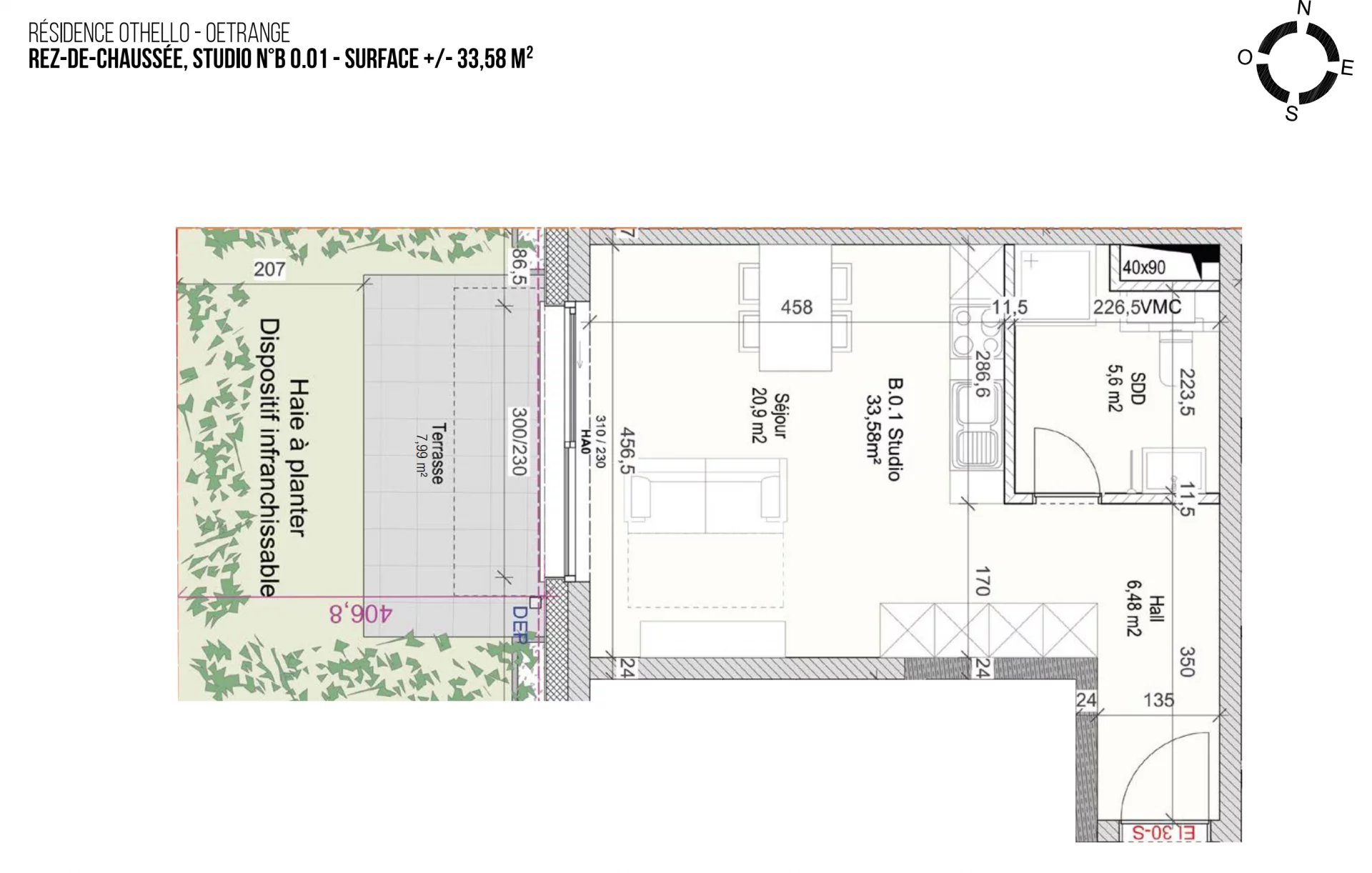 Vente Appartement Oetrange