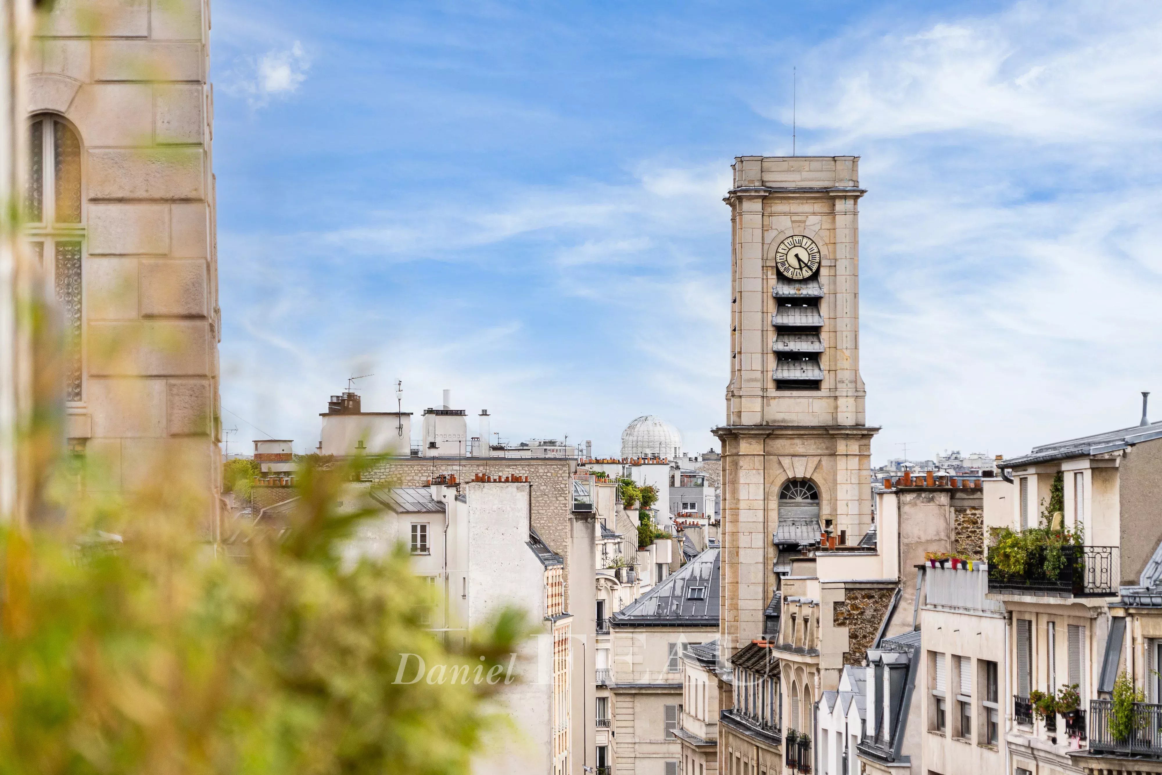 Vue depuis le balcon filant