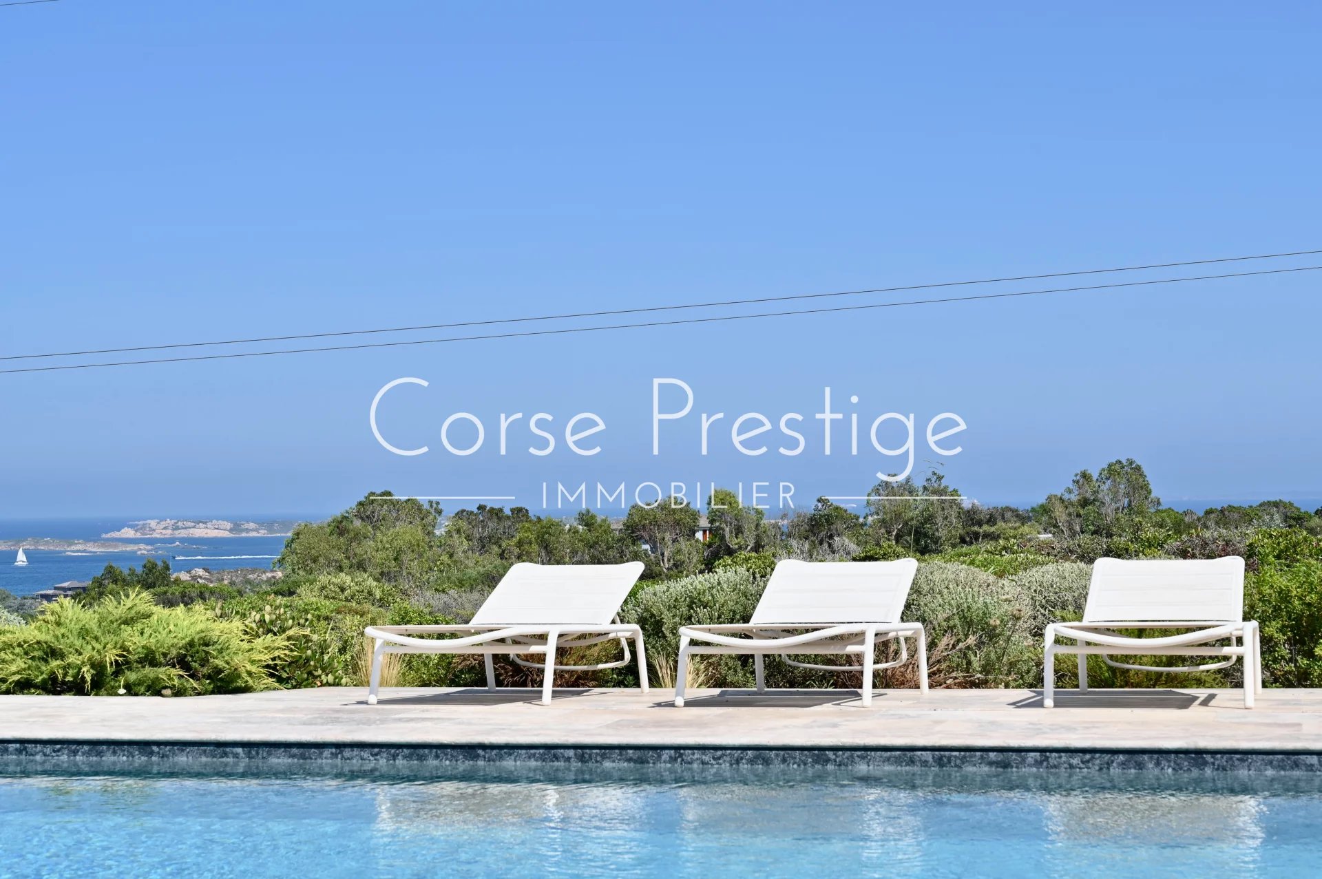 for sale - exceptional luxury villa overlooking piantarella - bonifacio -  corsica image3
