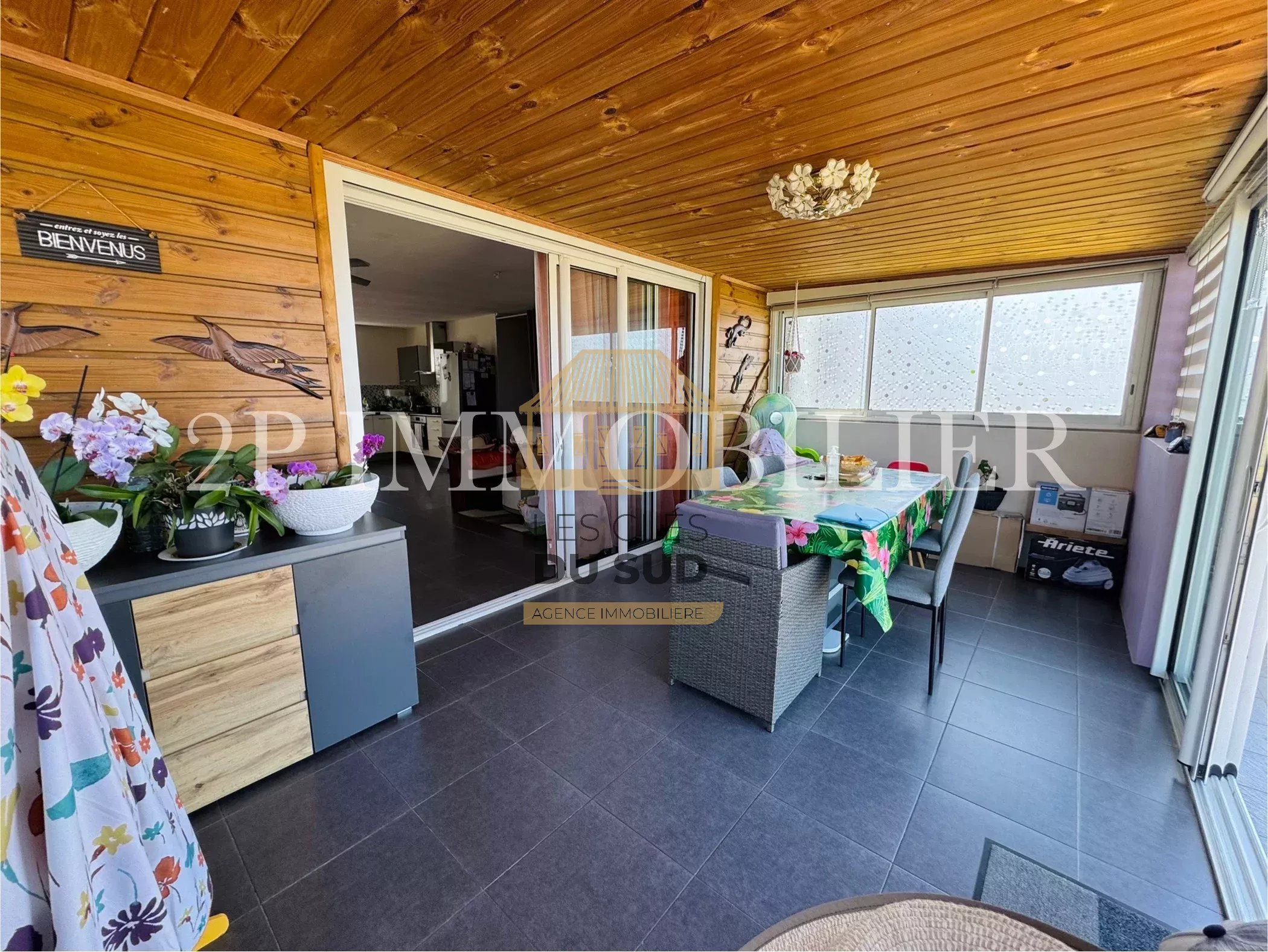 PETITE-ÎLE – MAISON F4 PLAIN-PIED AVEC VUE MER PANORAMIQUE – TERRAIN 600 M2 PISCINABLE