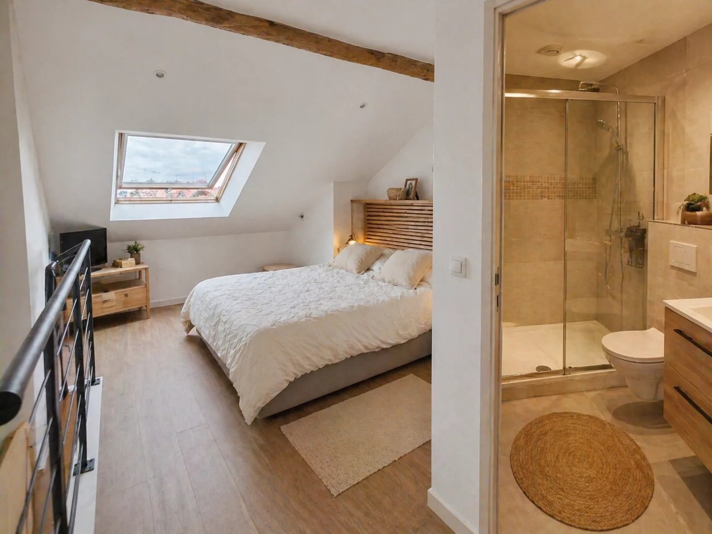 Appartement T2 Duplex avec terrasse - Photo 2