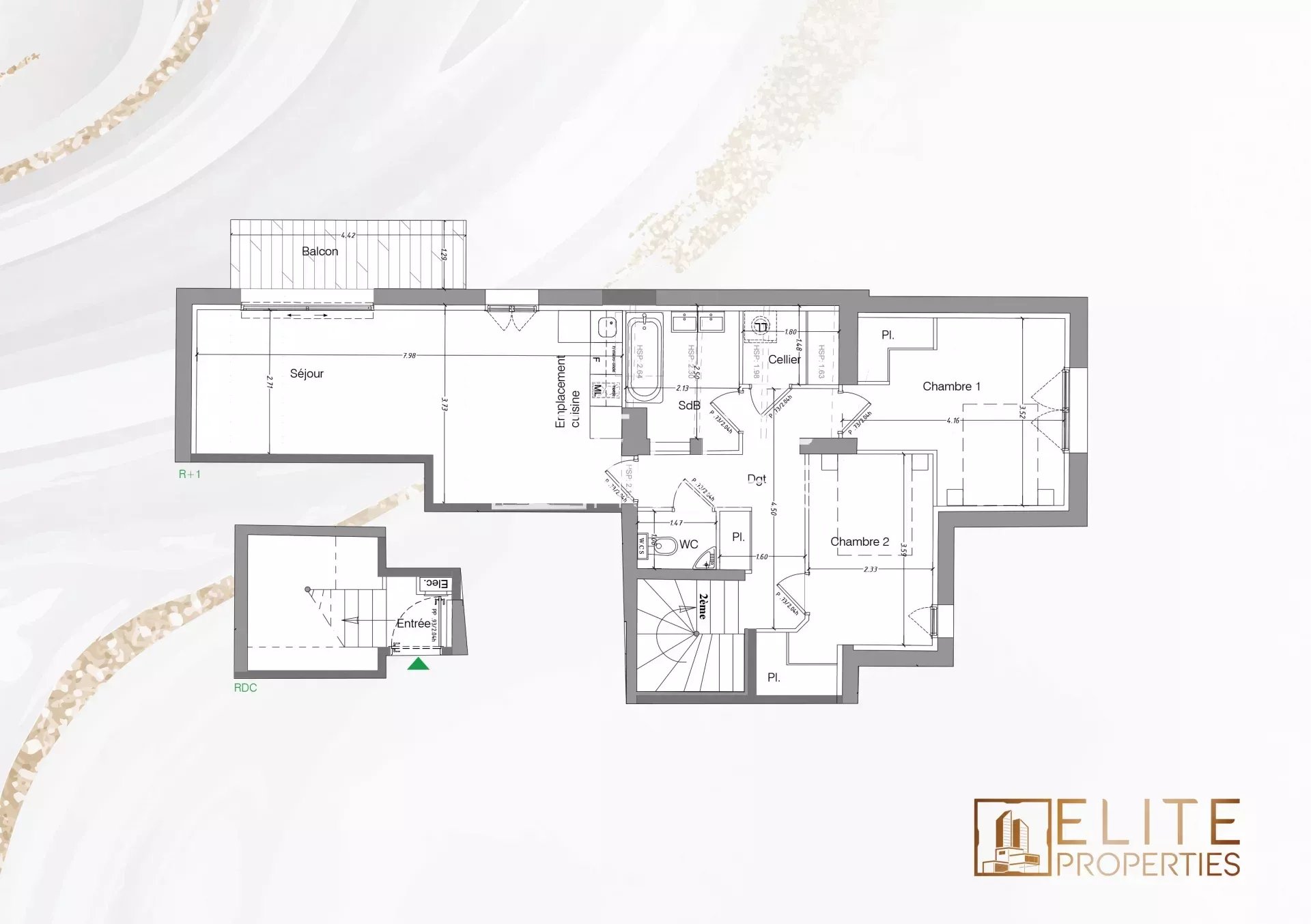 APPARTEMENT 3 PIÈCES DE 66 m² + PARKING – MOUANS-SARTOUX - Photo 5