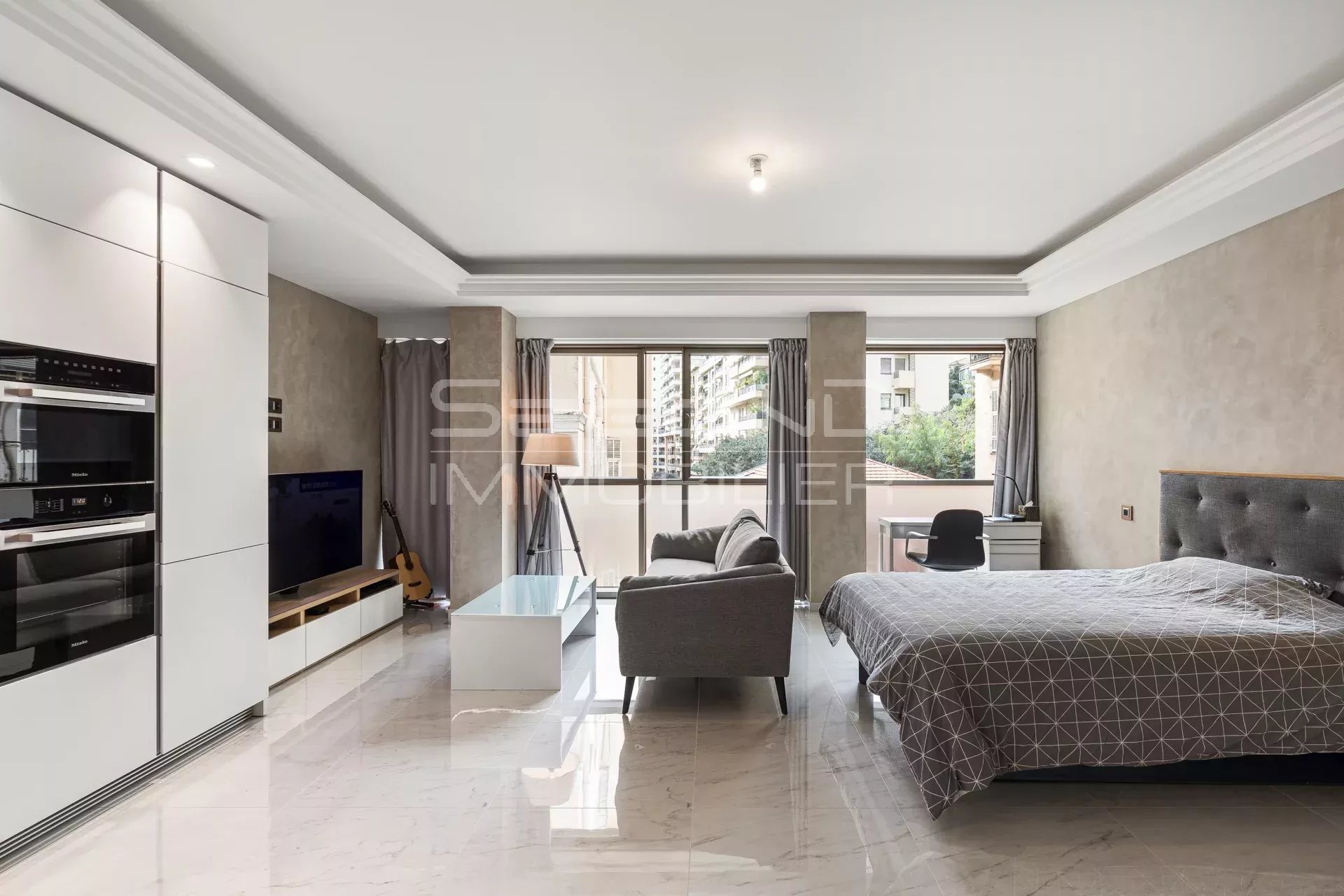 Vente Exclusivité appartement studio Condamine dans résidence de standing