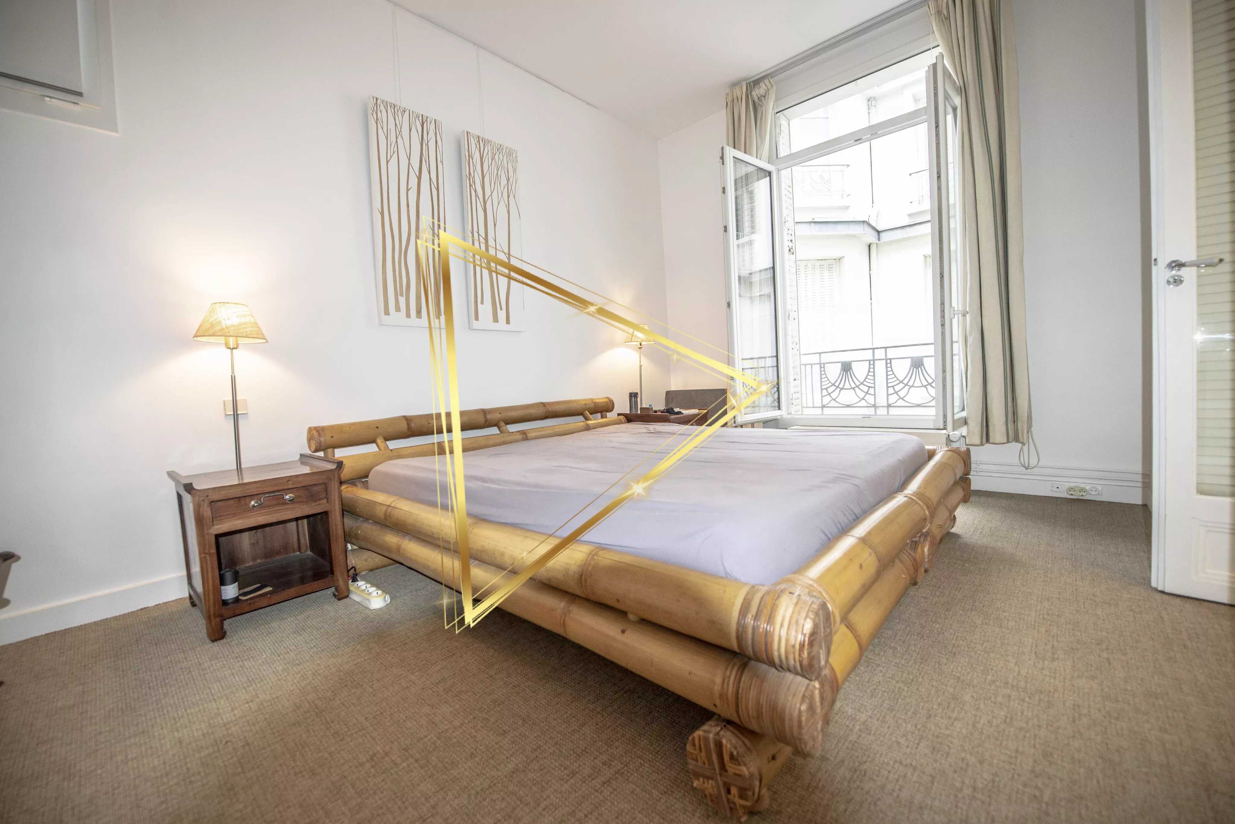Appartement lumineux de 2 chambres à Auteuil, étage élevé !