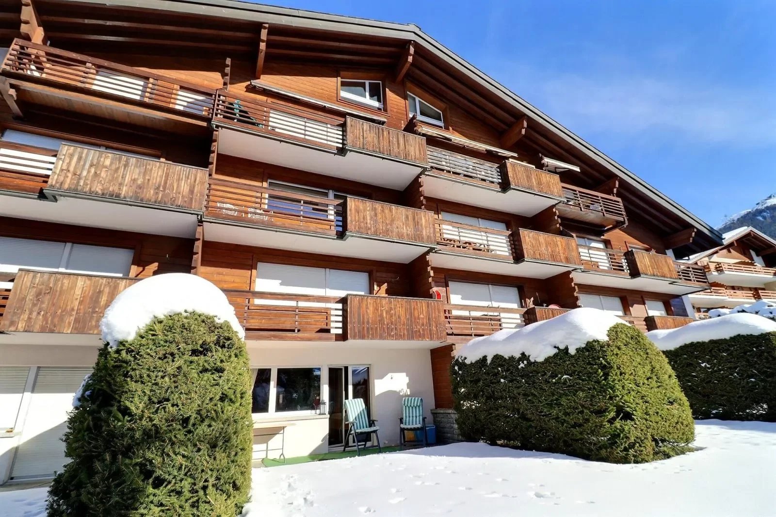 Rez-de-jardin au cœur de la station