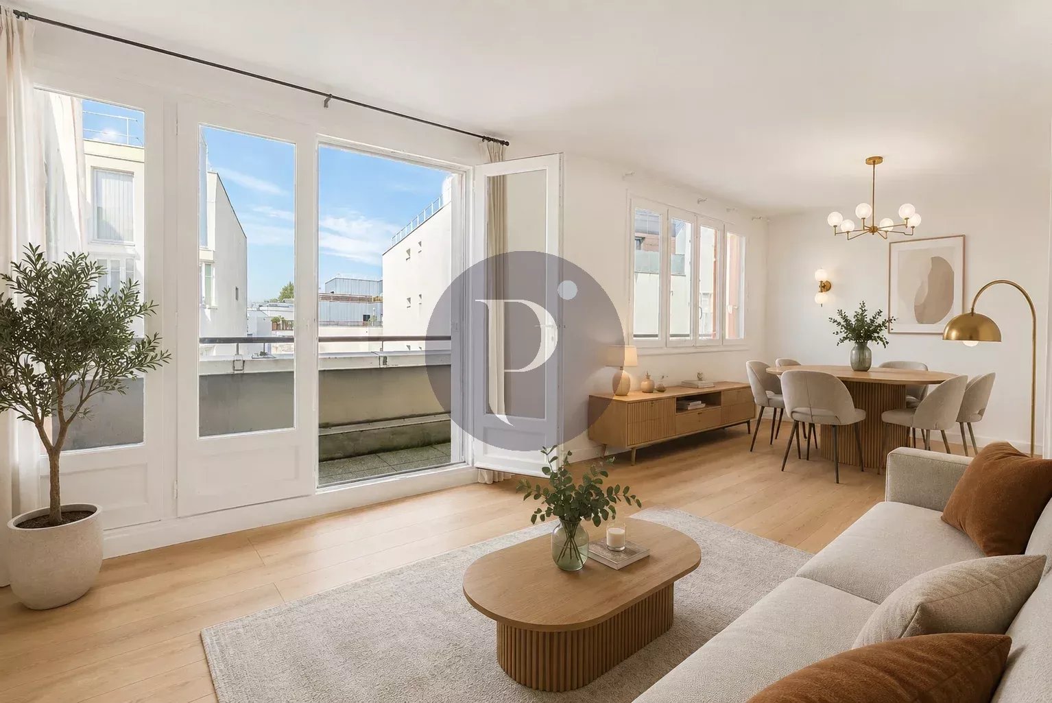 ARCUEIL - 94110 - LAPLACE - APPARTEMENT 2/3 PIECES DE 48 M² AVEC CAVE ET BALCONS - DERNIER ETAGE !