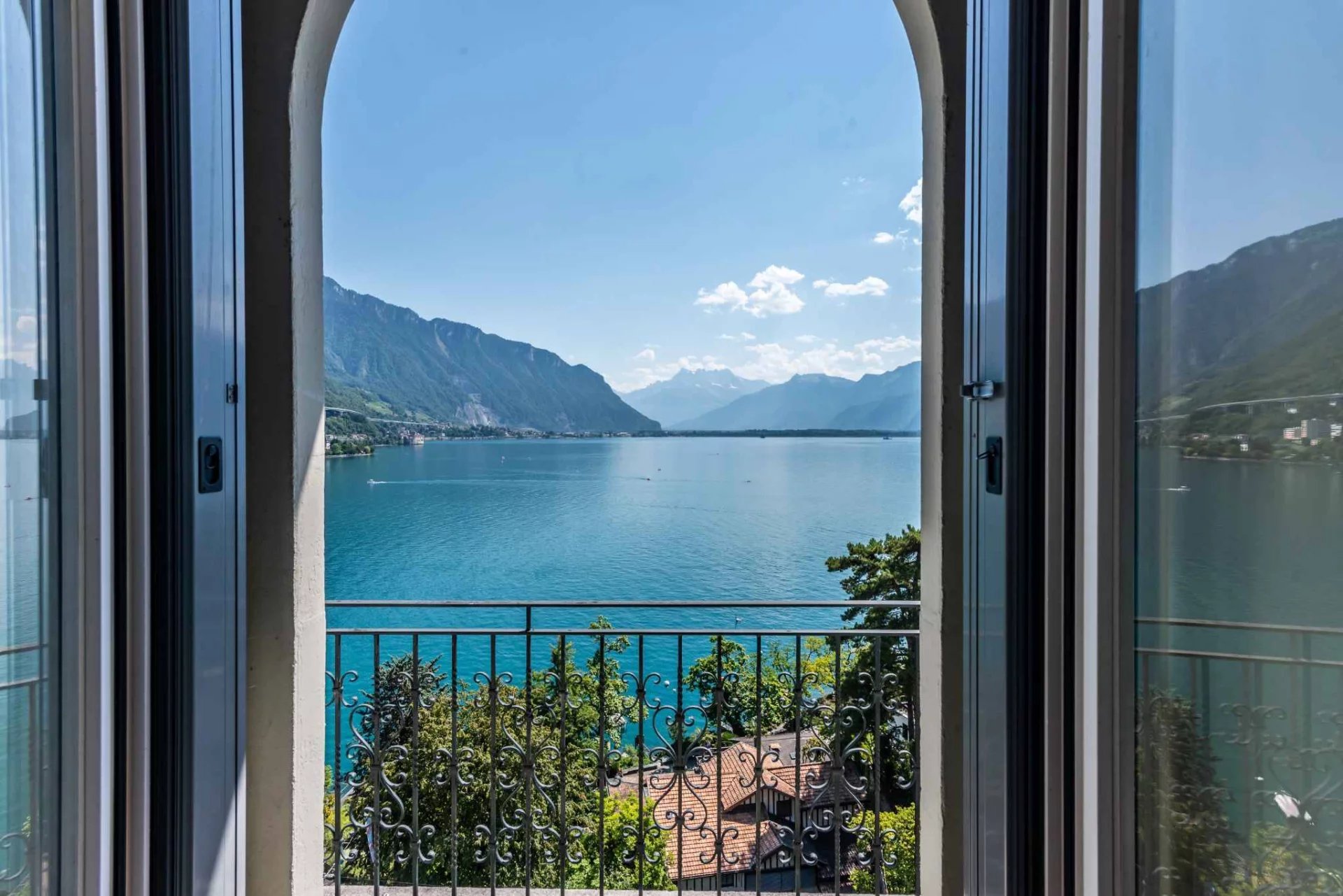 National de Montreux - Appartement de 4,5 pièces avec vue panoramique sur le lac