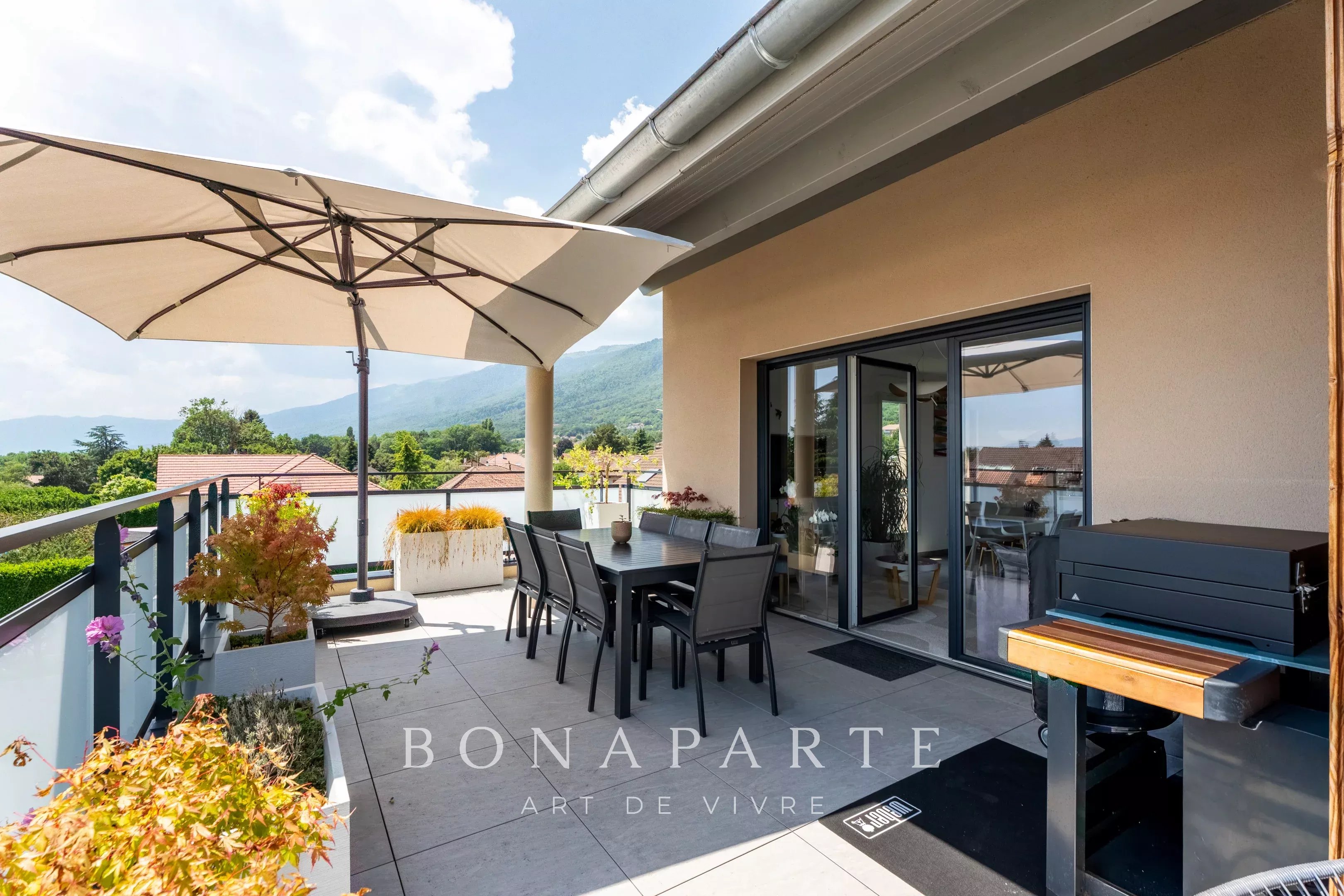 CROZET | T3 DE STANDING | DERNIER ETAGE, VUE MONT-BLANC ET JURA