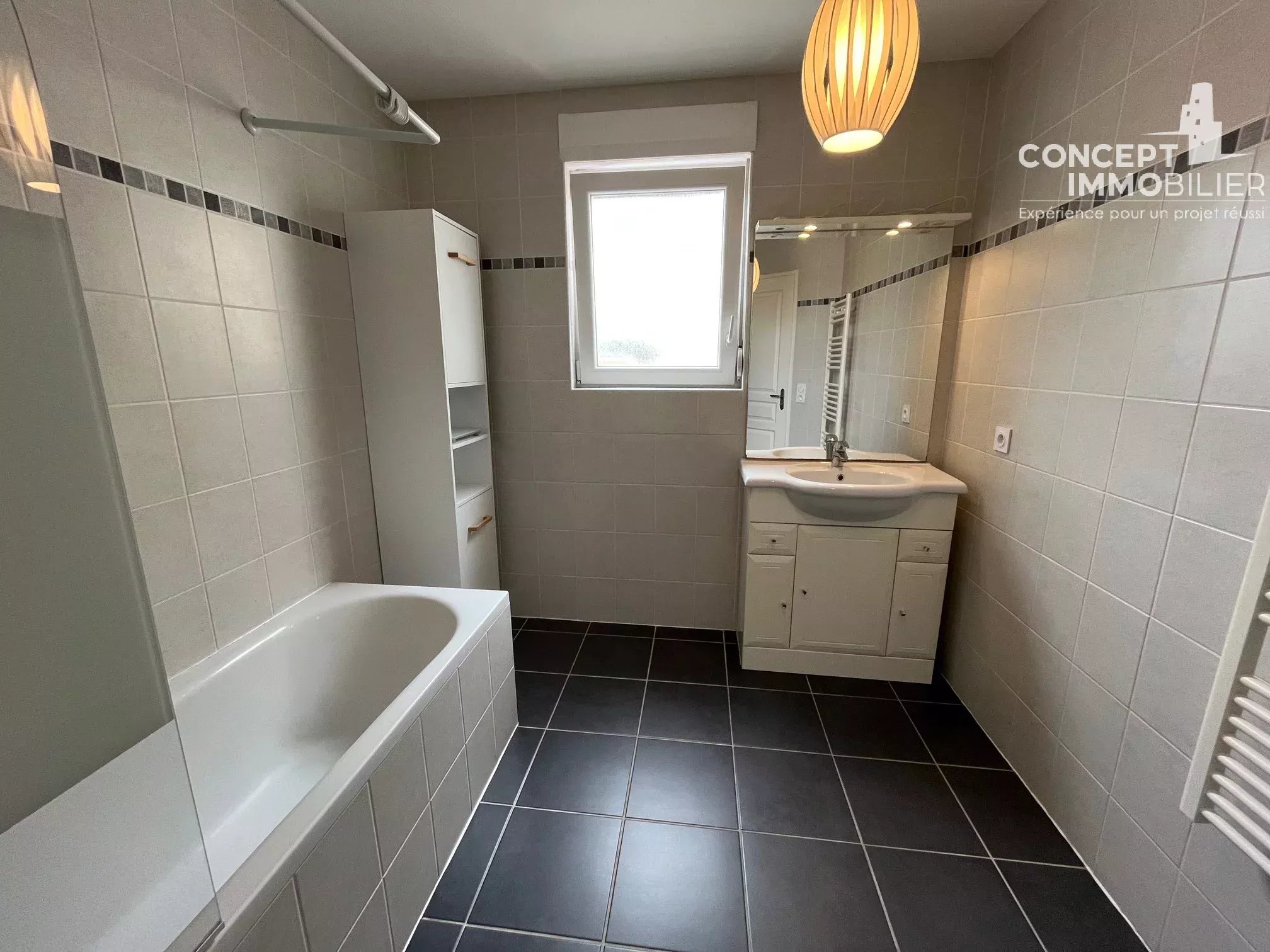 Appartement meublé - T4 avec terrasse, jardin et parking à Basse-Ham