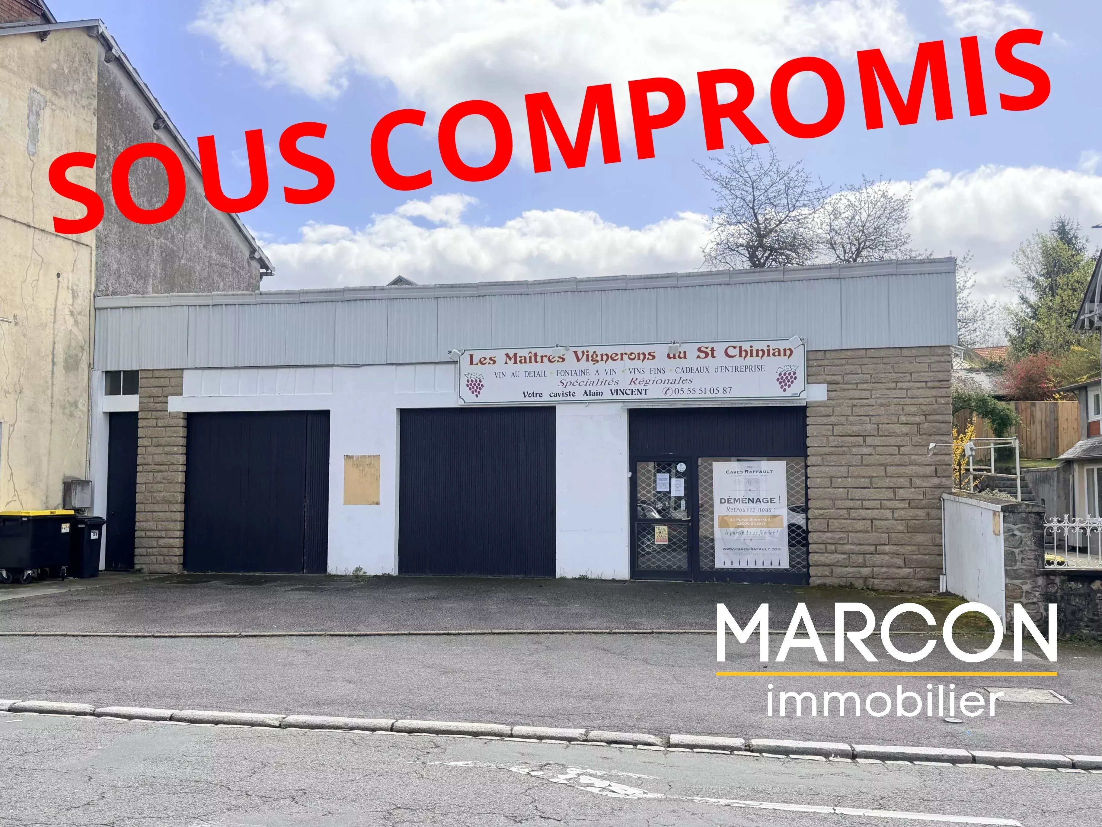 Vente Local commercial Guéret