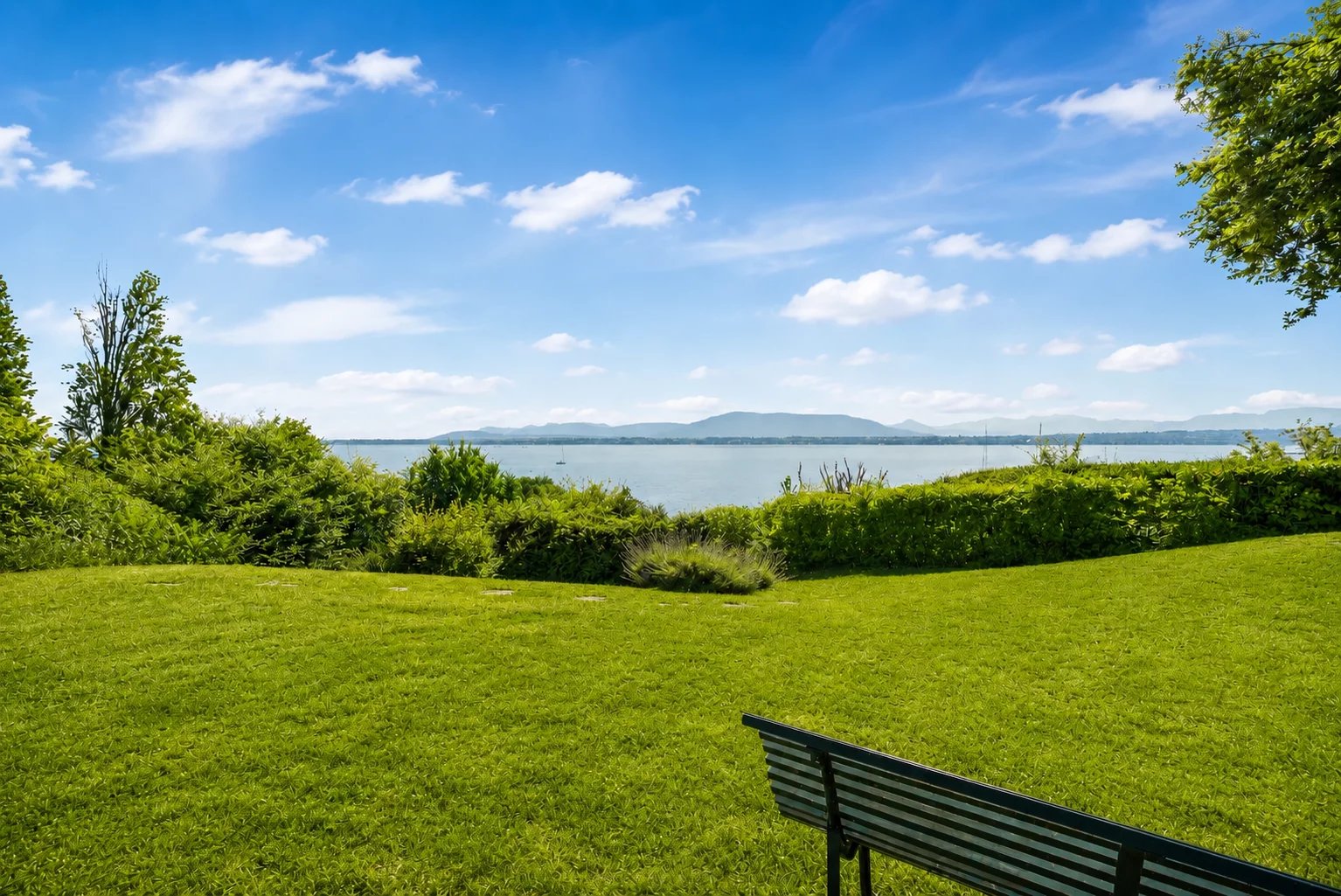 Architect's property facing Lake Geneva