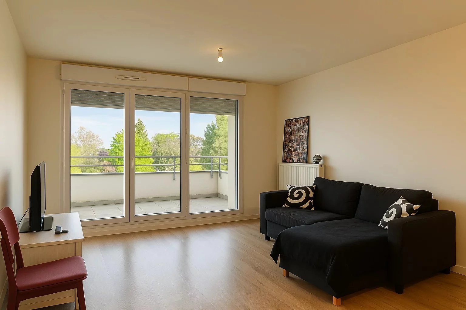 Appartement T3 avec loggia + Parking sous-sol.