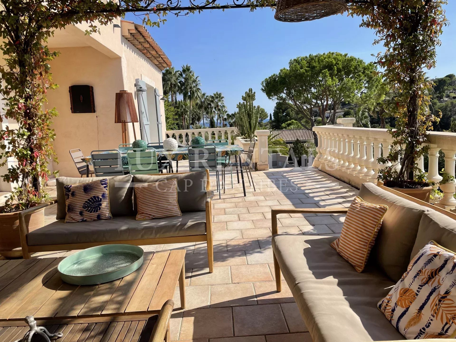 Villa en location saisonnière à Antibes