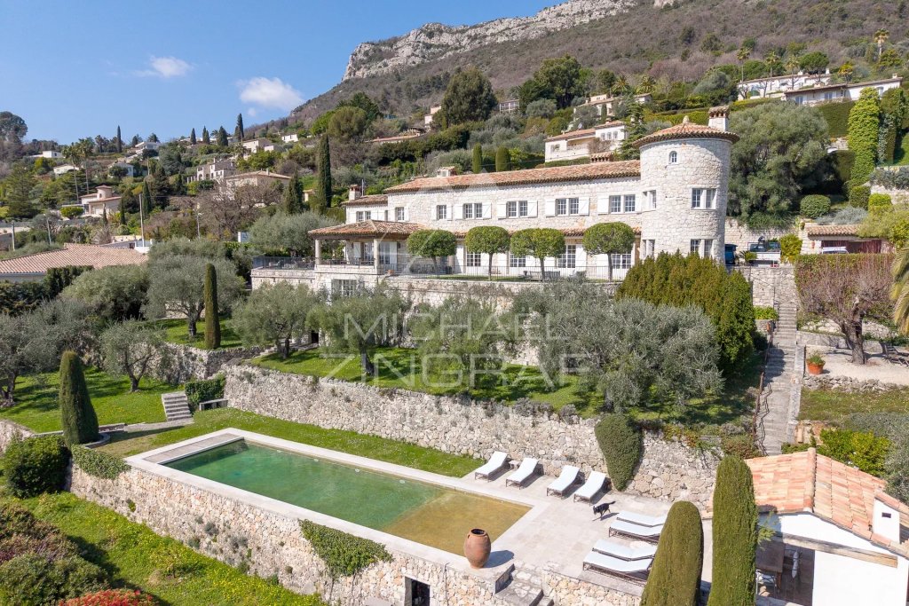 Villa for sale in Vence — Luxury Villa Vence | Exceptional Family Estate with Panoramic Views