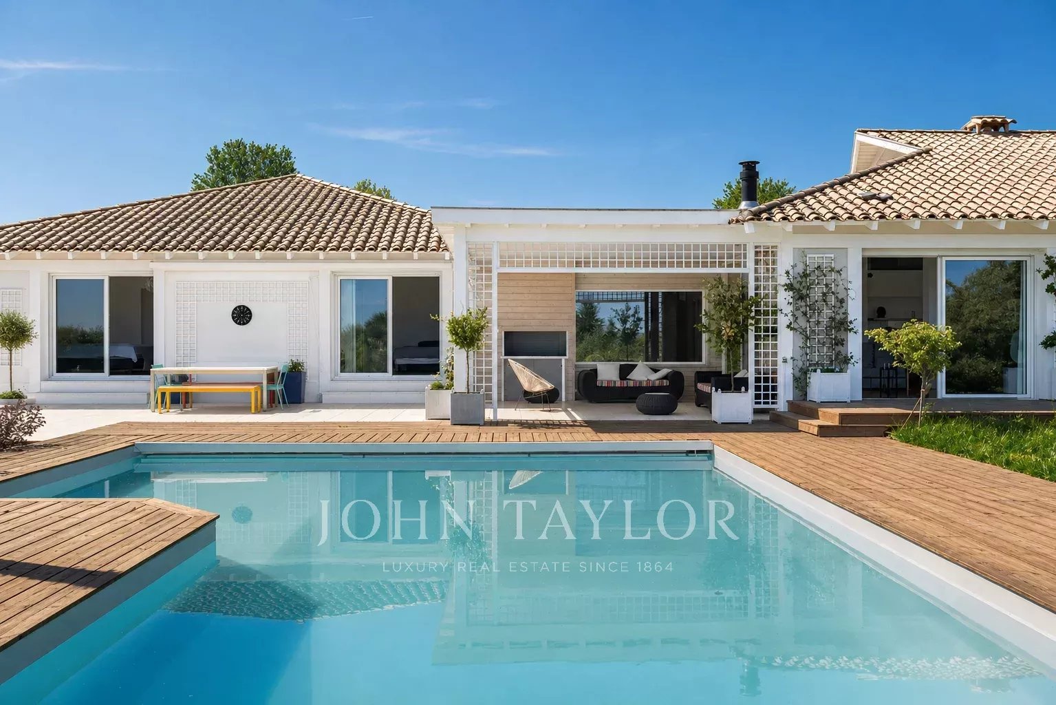 Vue exceptionnelle - Villa avec piscine 5 chambres - John Taylor