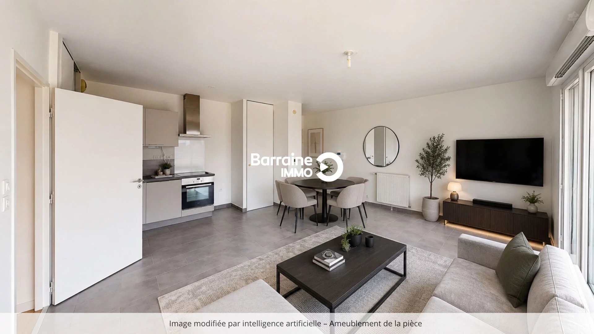 EXCLUSIVITE A VENDRE PLOUGASTEL DAOULAS APPARTEMENT T2 TERRASSE PARKING COUVERT