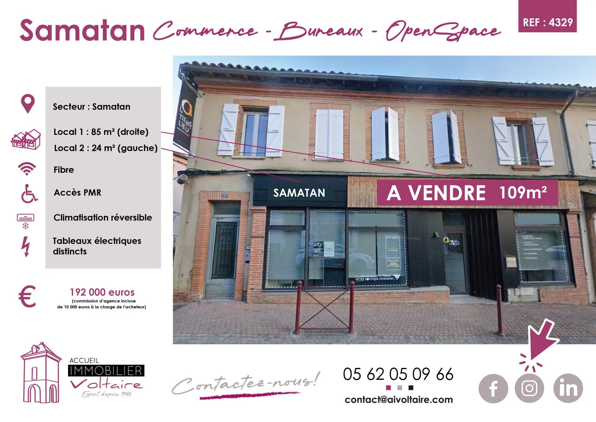 Agence immobilière de 