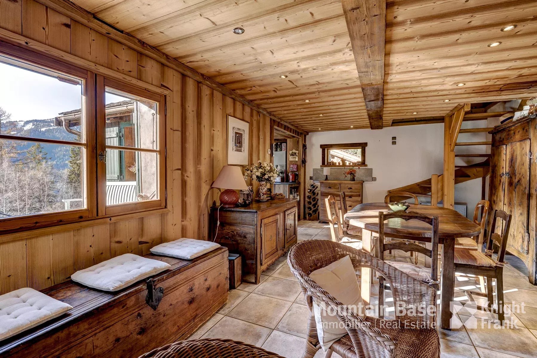 Photo of A charming chalet situated in its own clearing in the woodlands at the top of Le Coupeau.