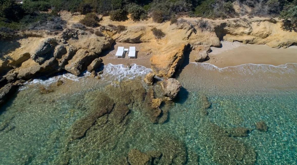 Splendide villa en bord de mer située à Paros